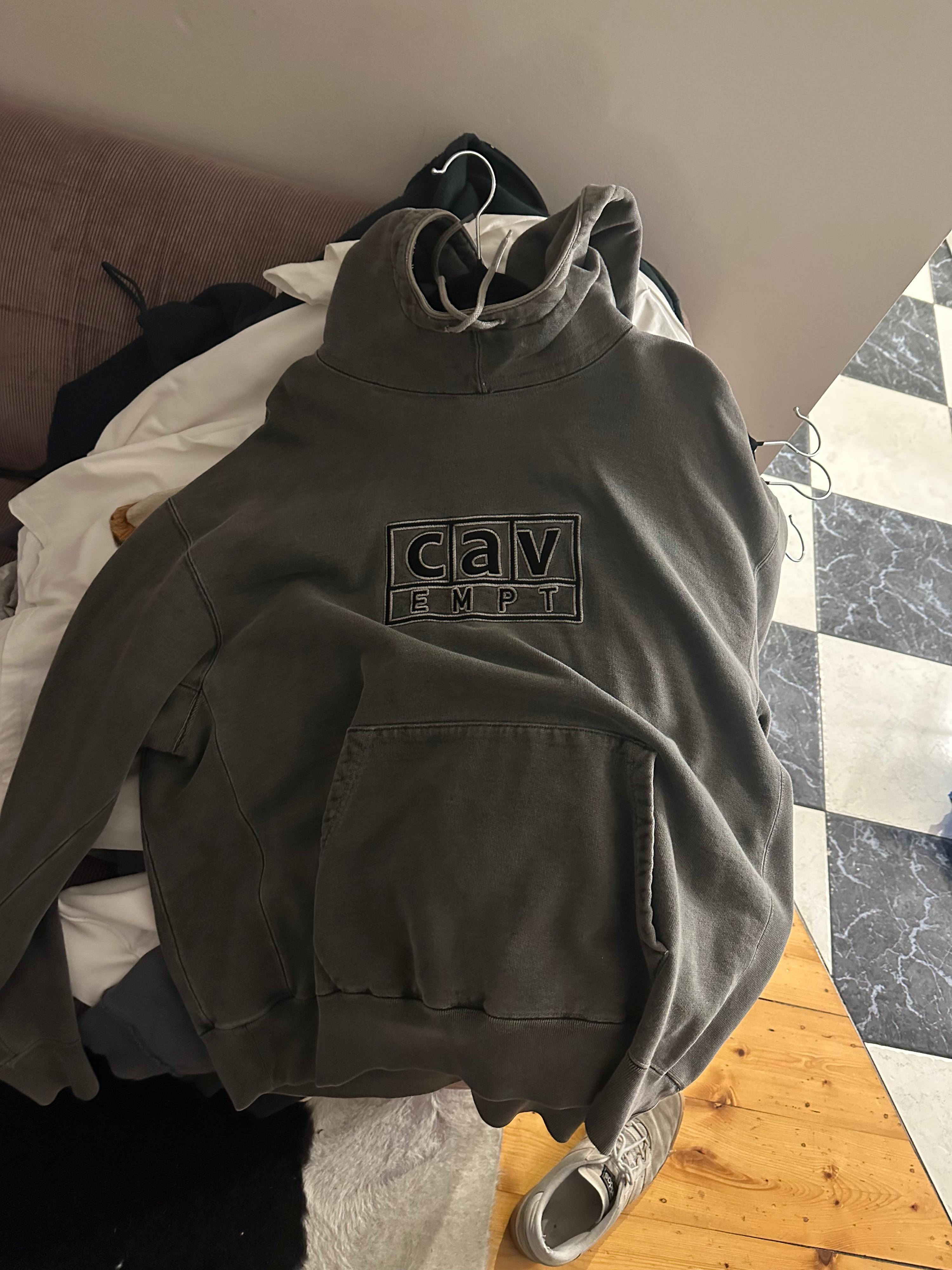 Cav Empt 2019 Overdyed Hoodie Washed Grey (Fits L-XL)