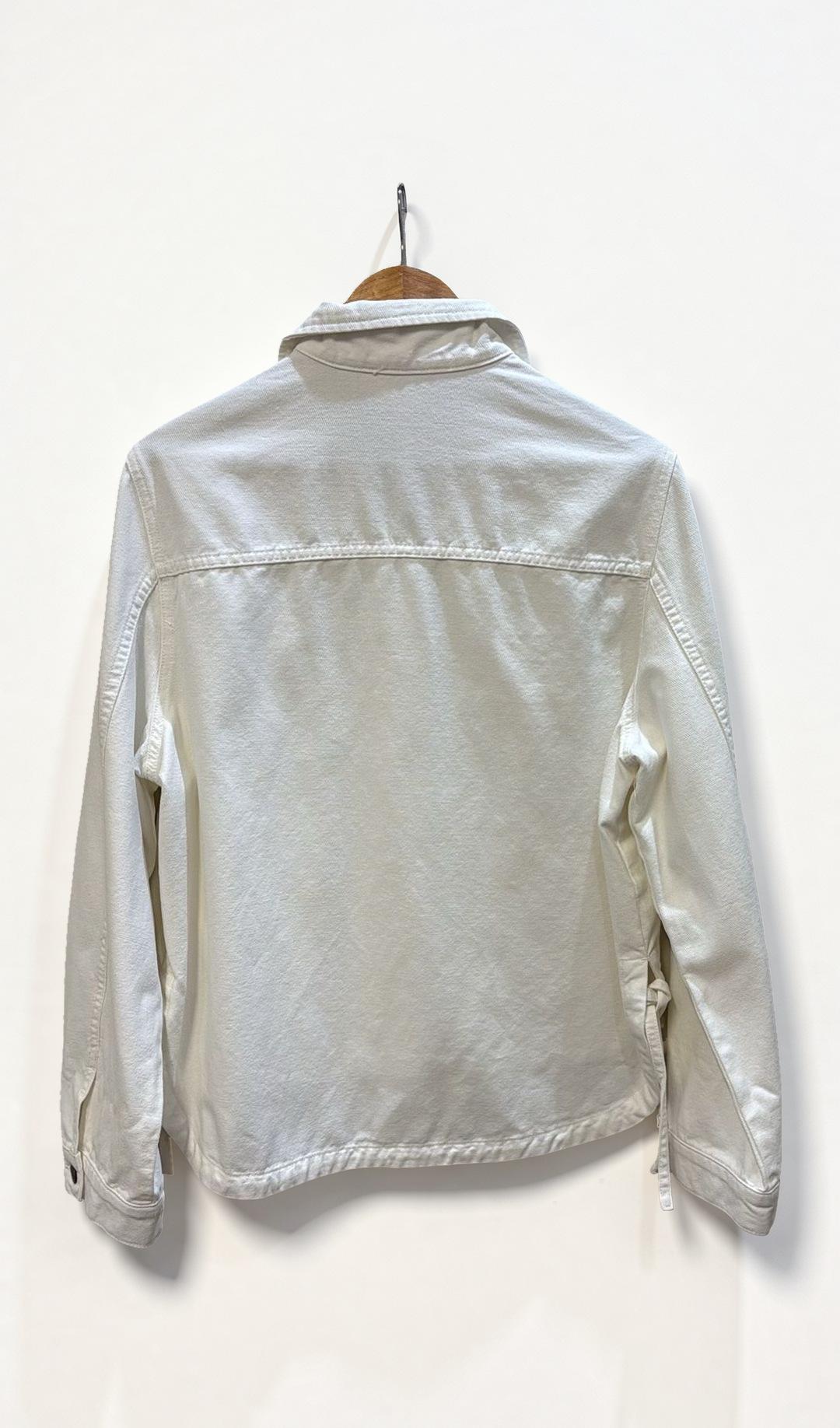 Flannel White Denim Jacket M thumbnail 3