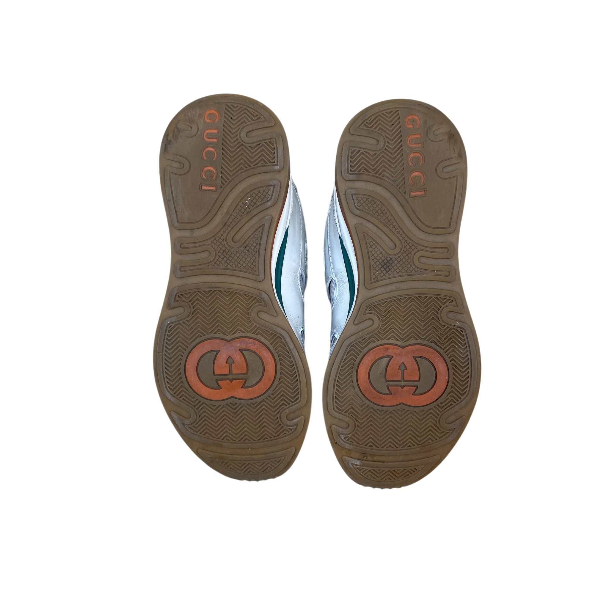 Gucci Ultrapace Sneakers White/Blue/Green (Size US7/EU40-40.5) thumbnail 6