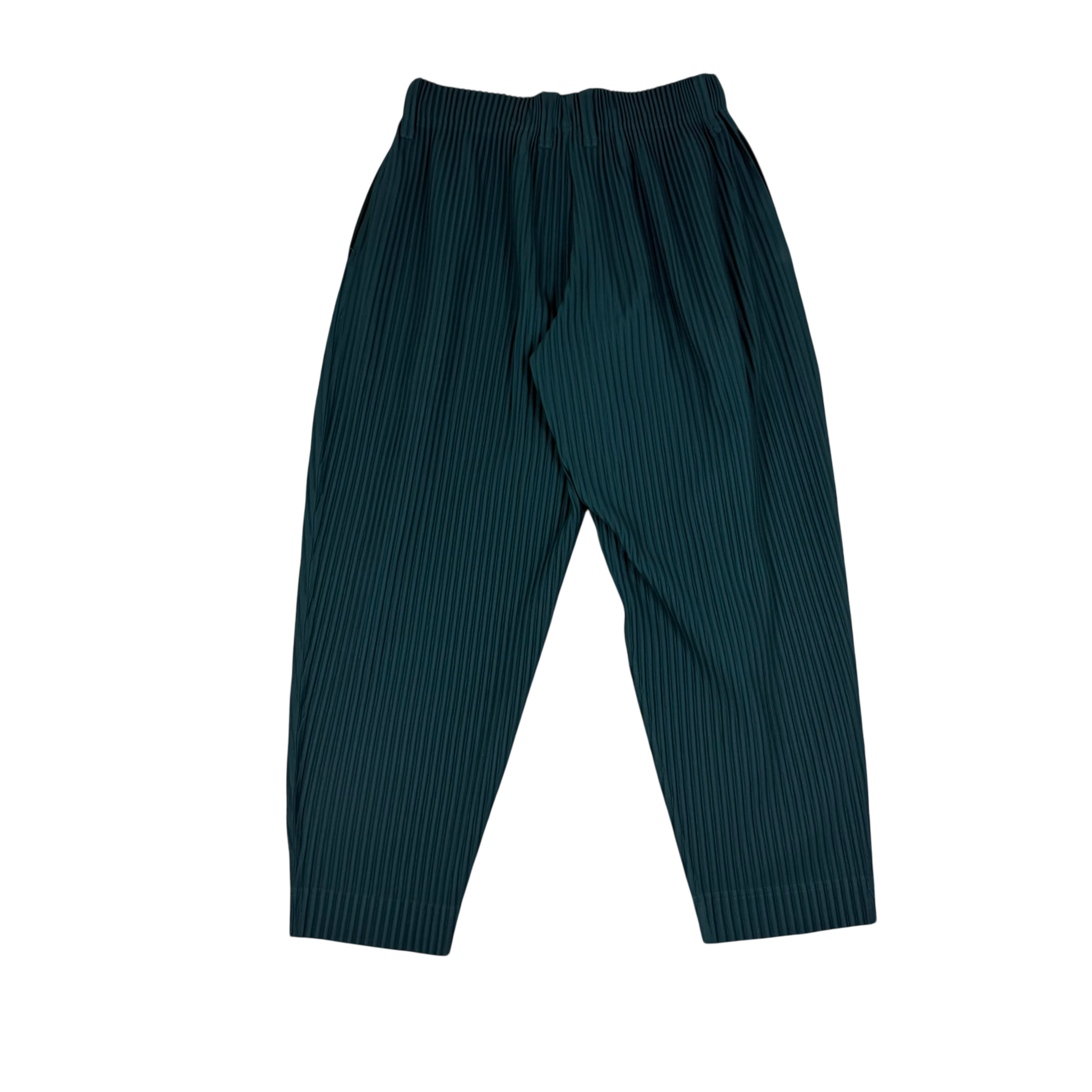 Issey Miyake Homme Plisse Pleated Pants Dark Green (Fits S-M) thumbnail 2