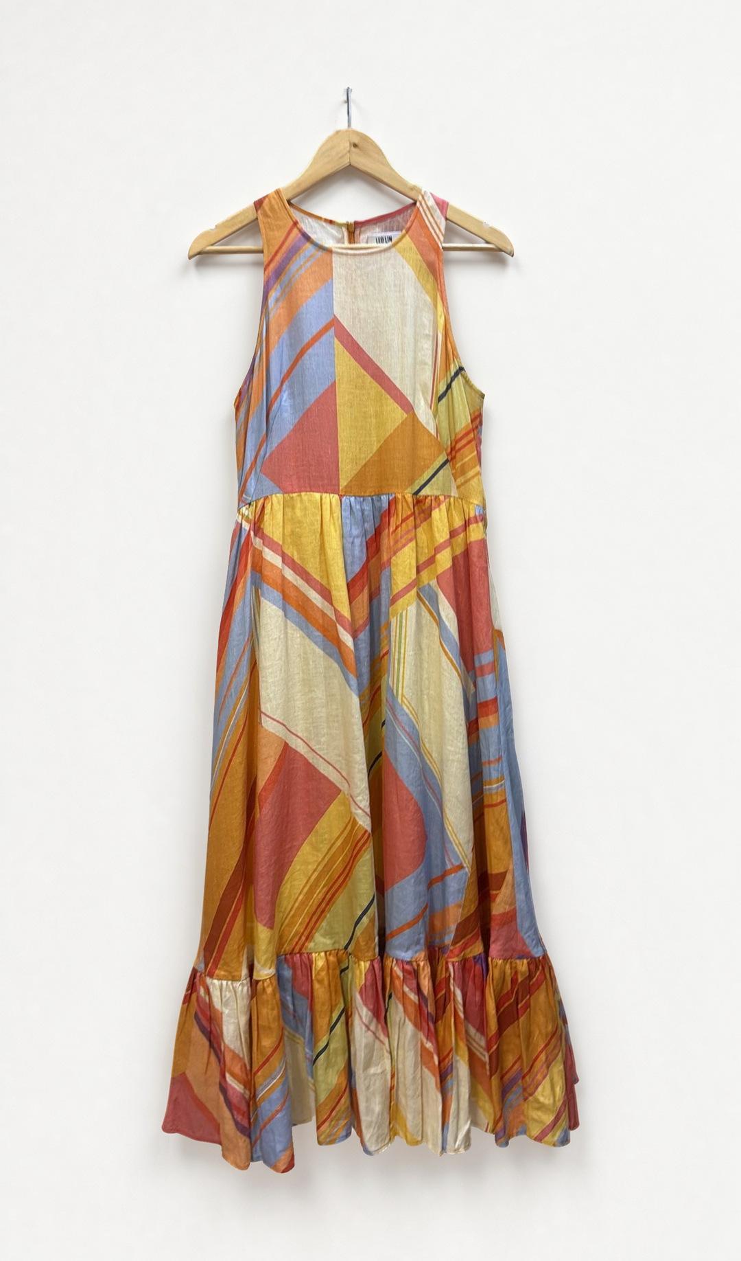 Leo Lin Multicolor Dress 12