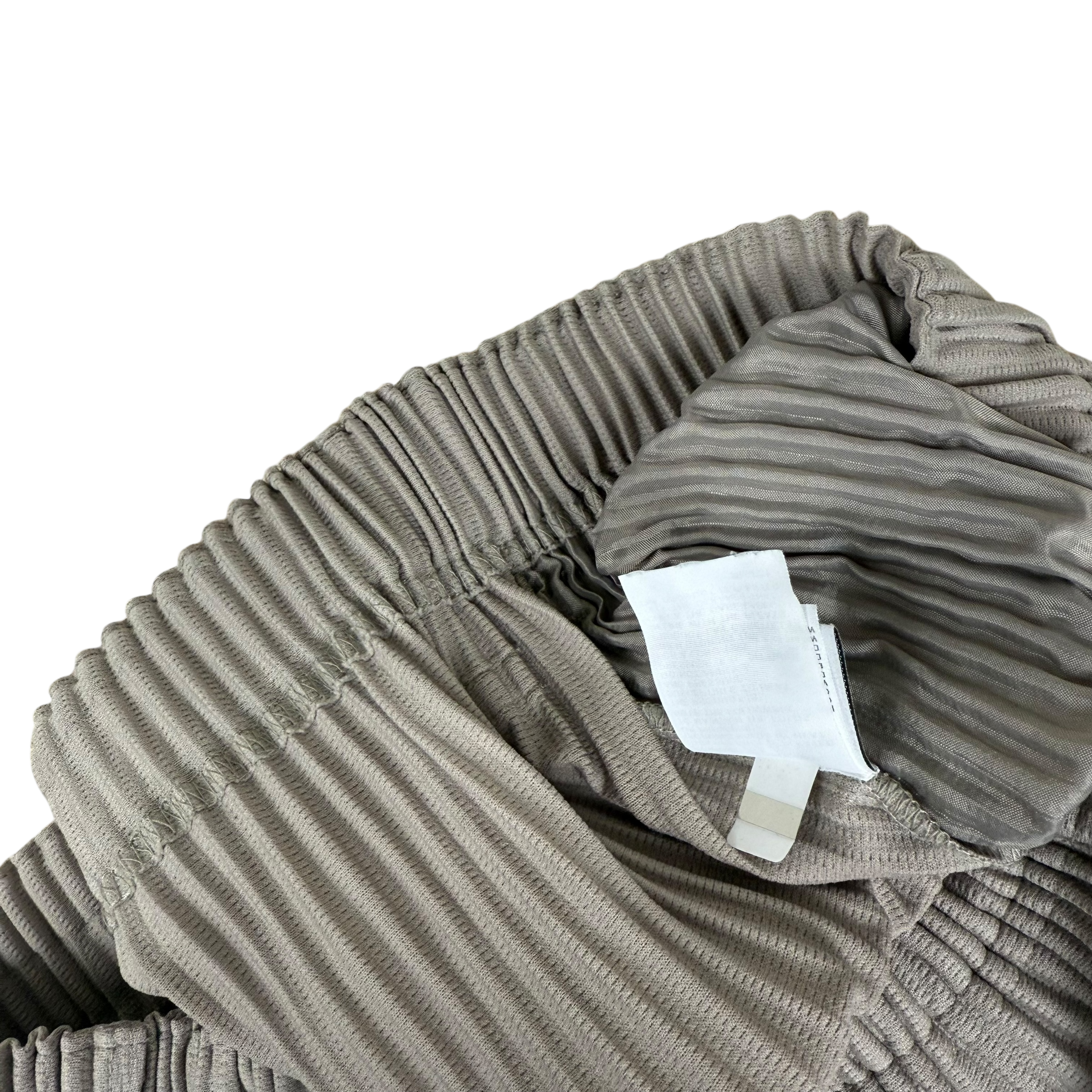Issey Miyake Homme Plissé Pleated Trousers Grey (Size 2) thumbnail 5