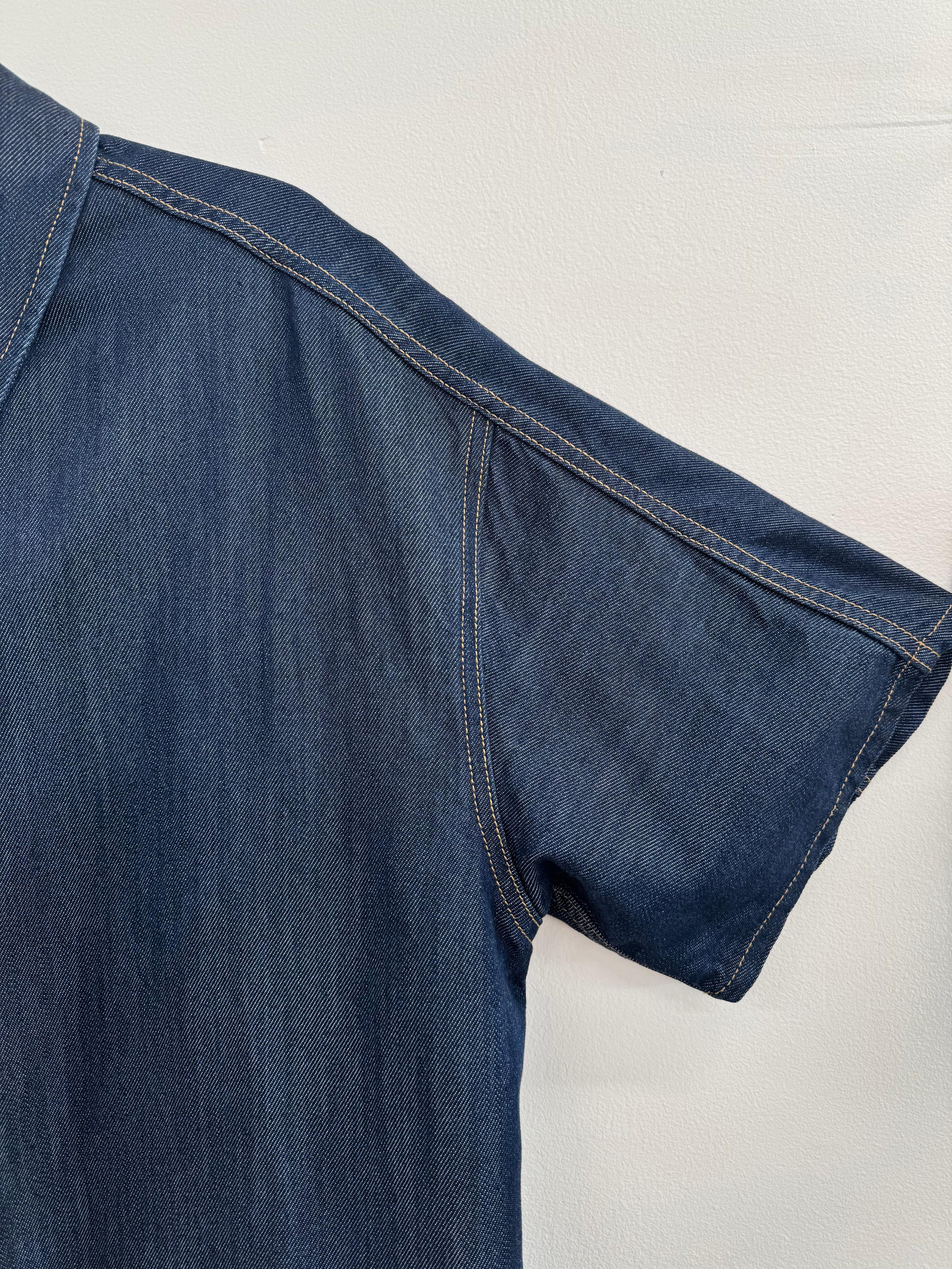 Country Road Tensile Dark Denim Shirt size 10 thumbnail 4