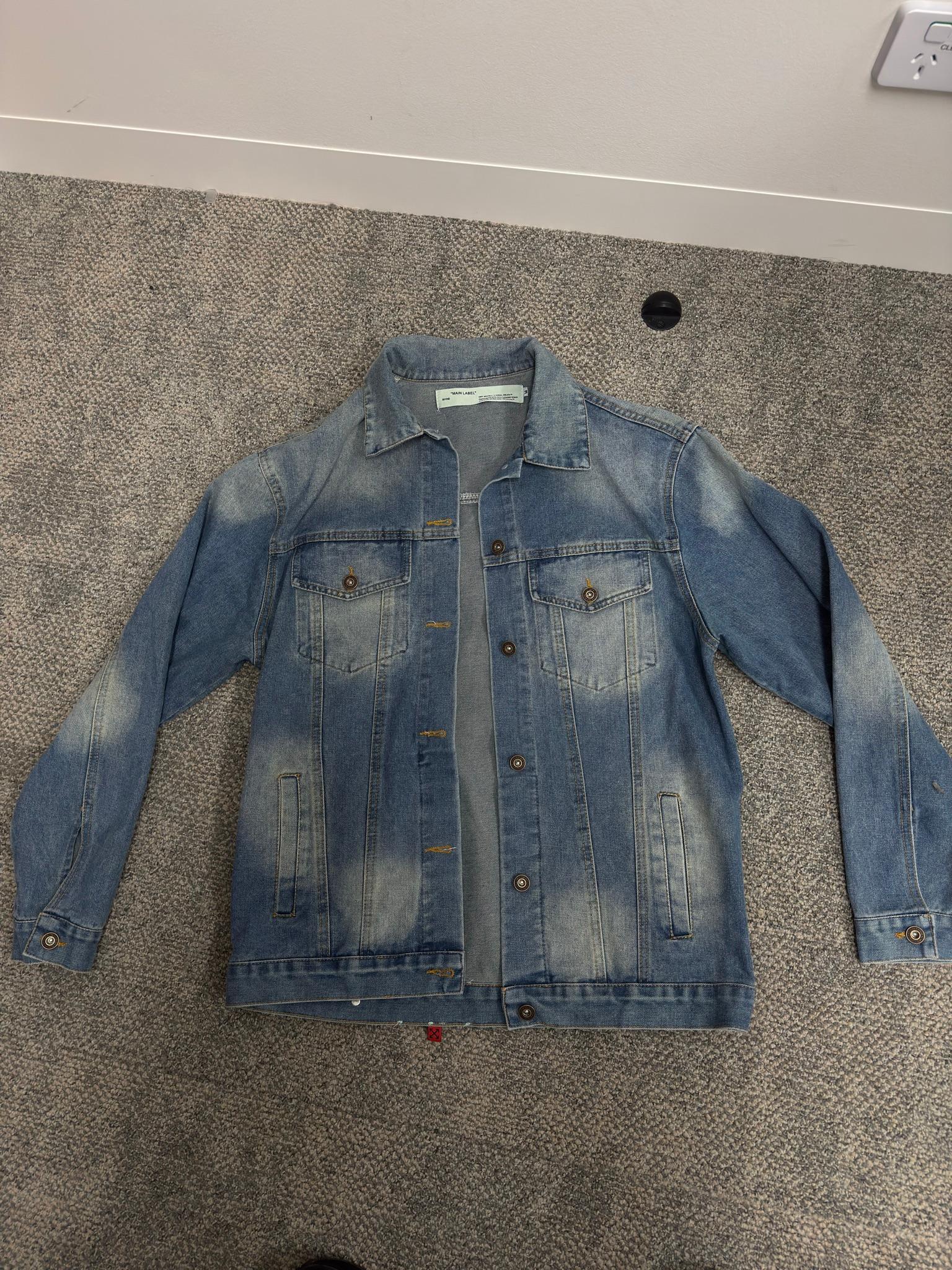 Off-White Blue Denim Jacket