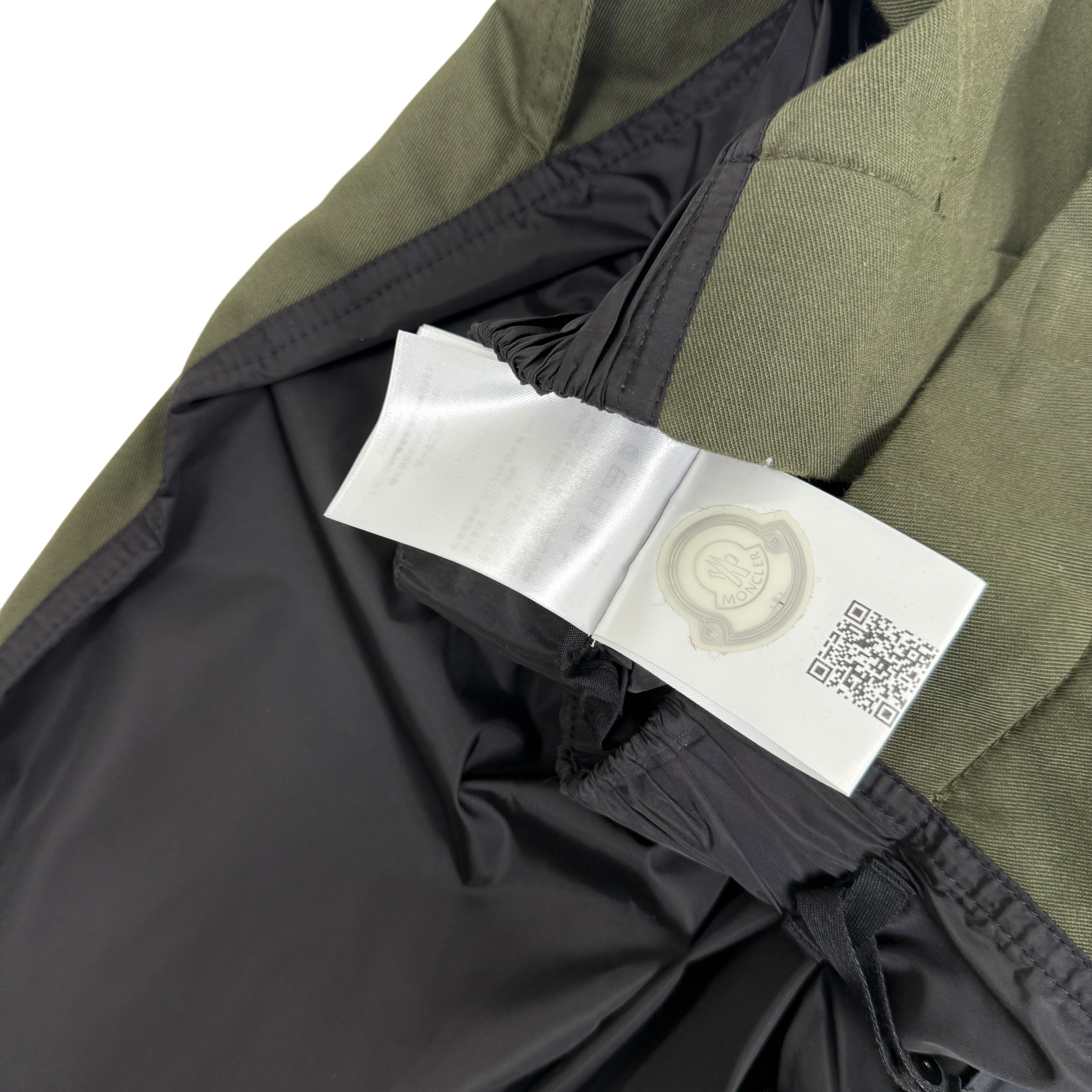 Moncler Genius x Craig Green SS20 Tapered Gabardine and Nylon Trousers Green/Black (Size M) thumbnail 9
