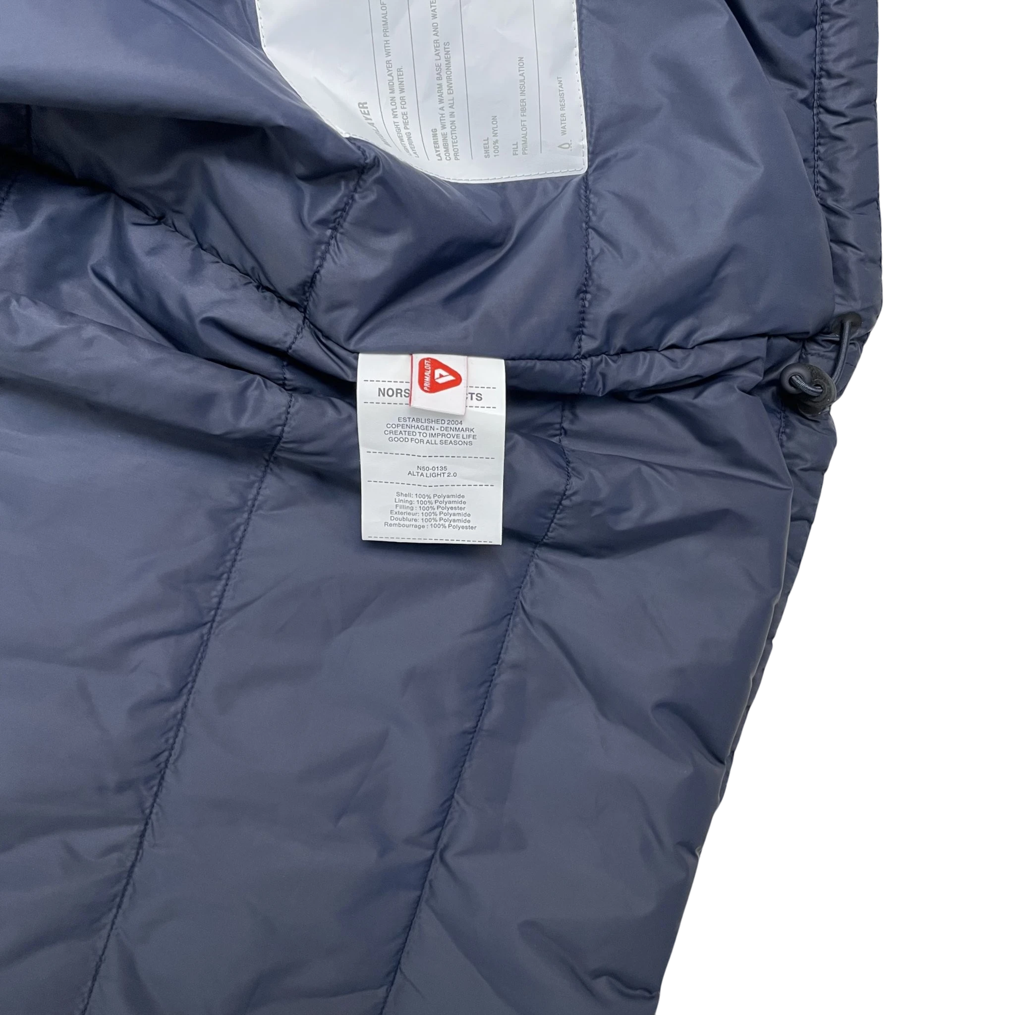 Norse Projects Insulated Waterproof Jacket Navy (Size S) thumbnail 8