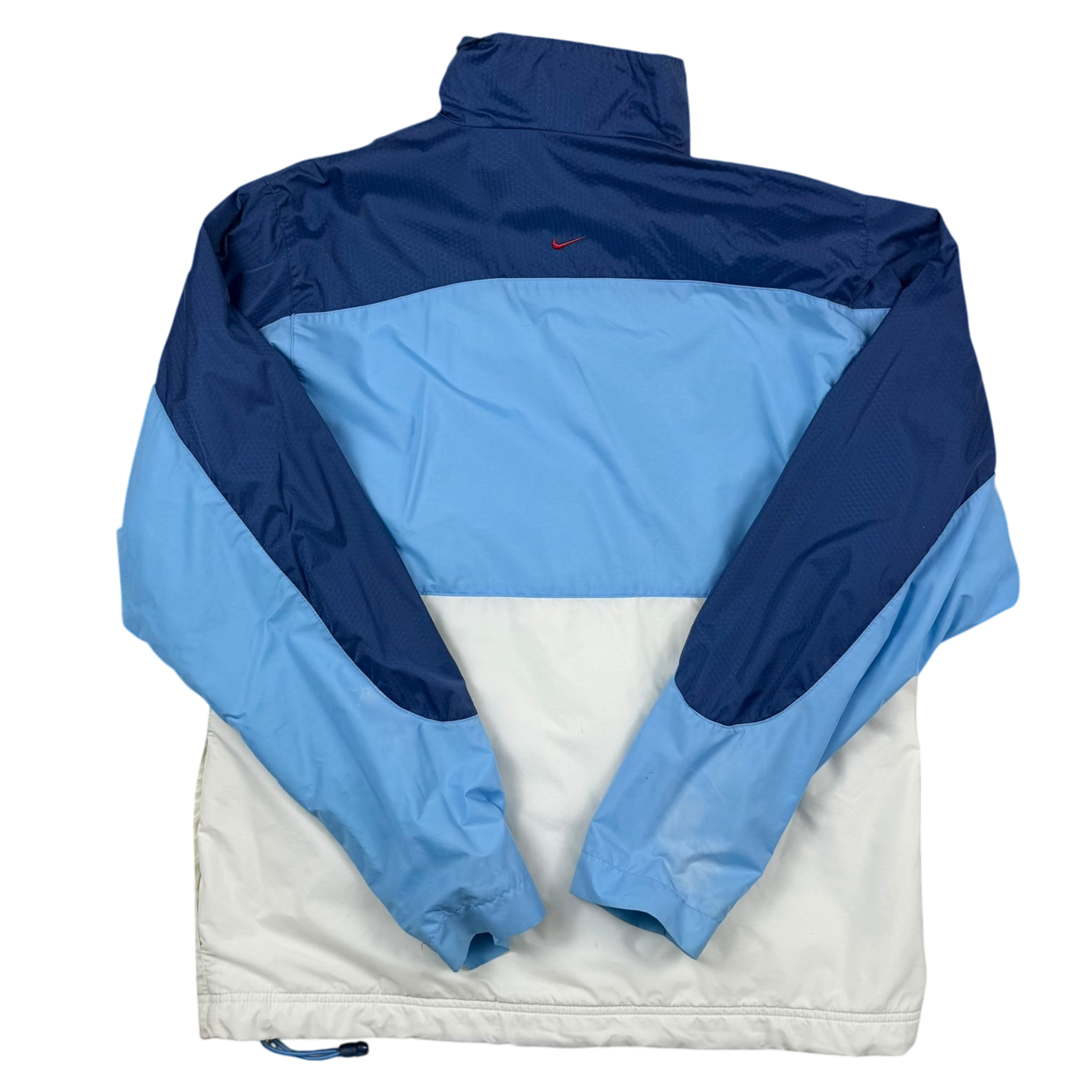 Nike 00s Hex Logo Insulated Track Jacket White/Blue (part of set) (Fits S-M) thumbnail 7