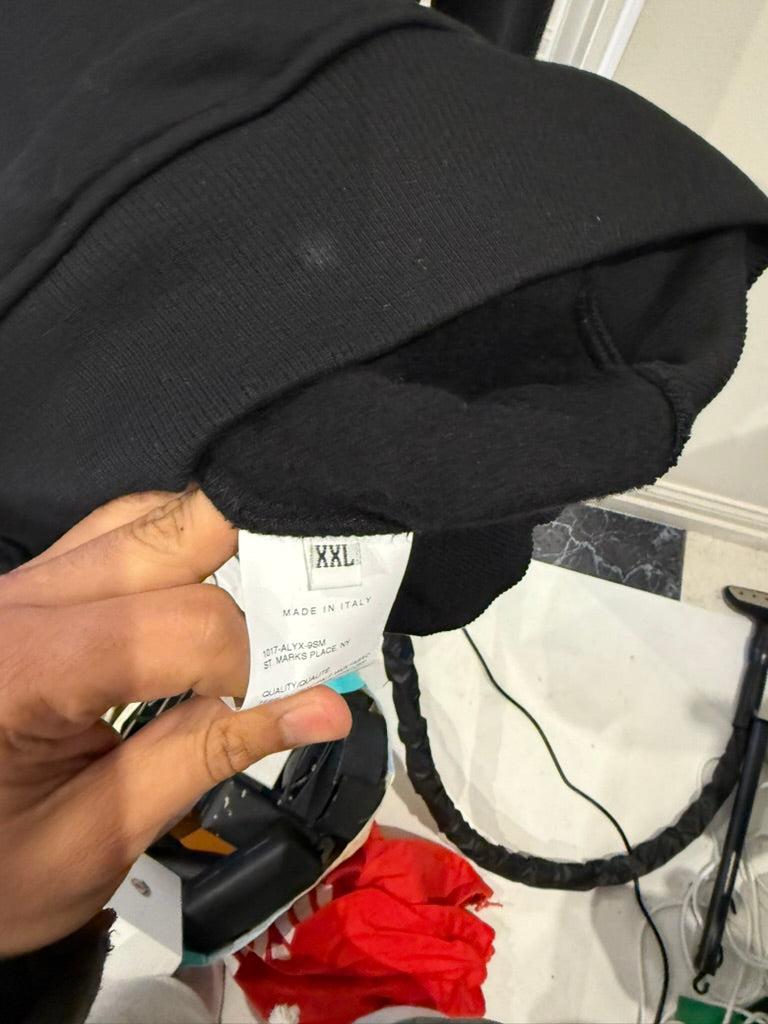 1017 Alyx 9SM Logo Collection Hoodie Black thumbnail 2