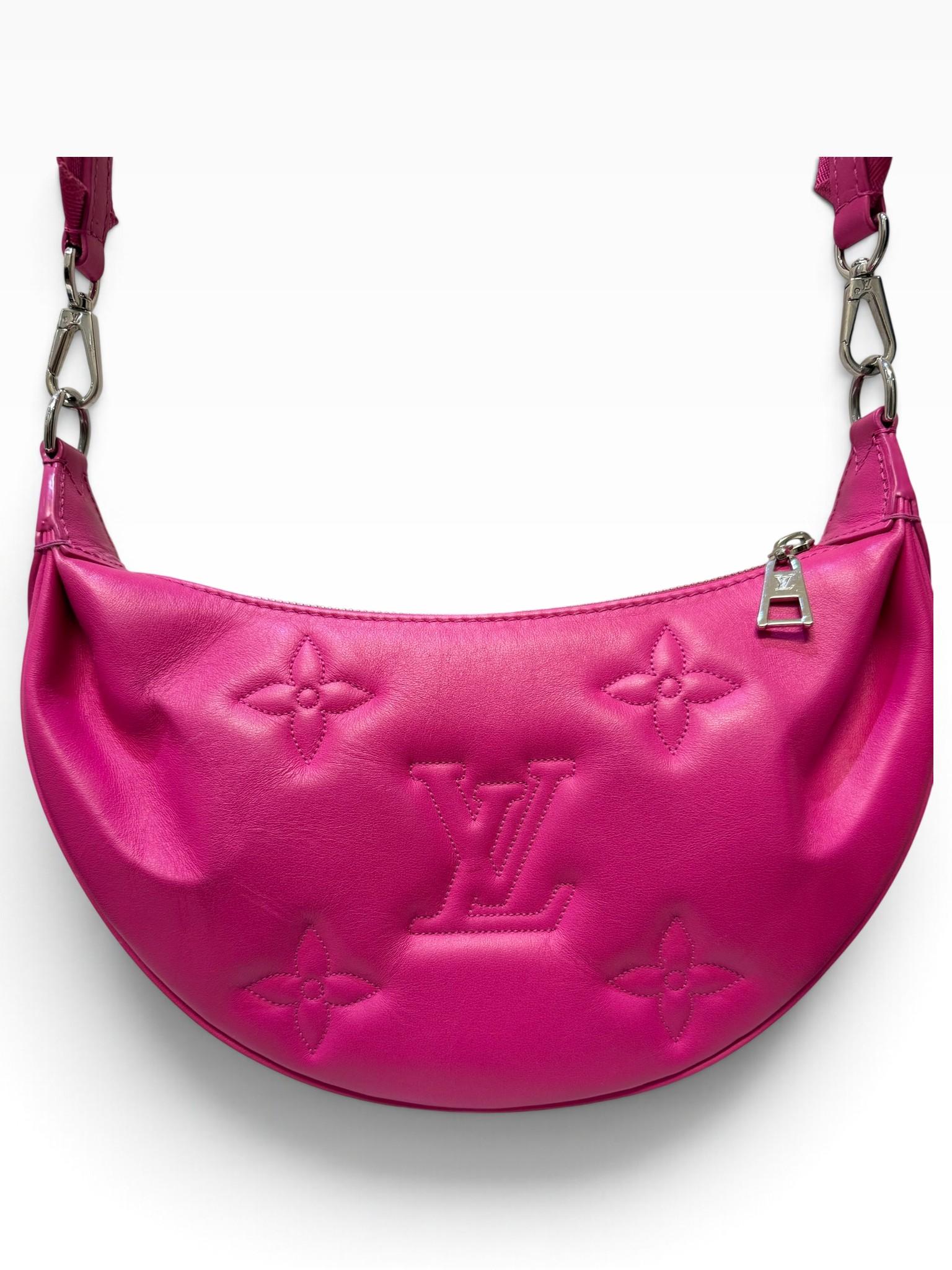 Louis Vuitton Pink Leather Monogram Crossbody Bag thumbnail 2
