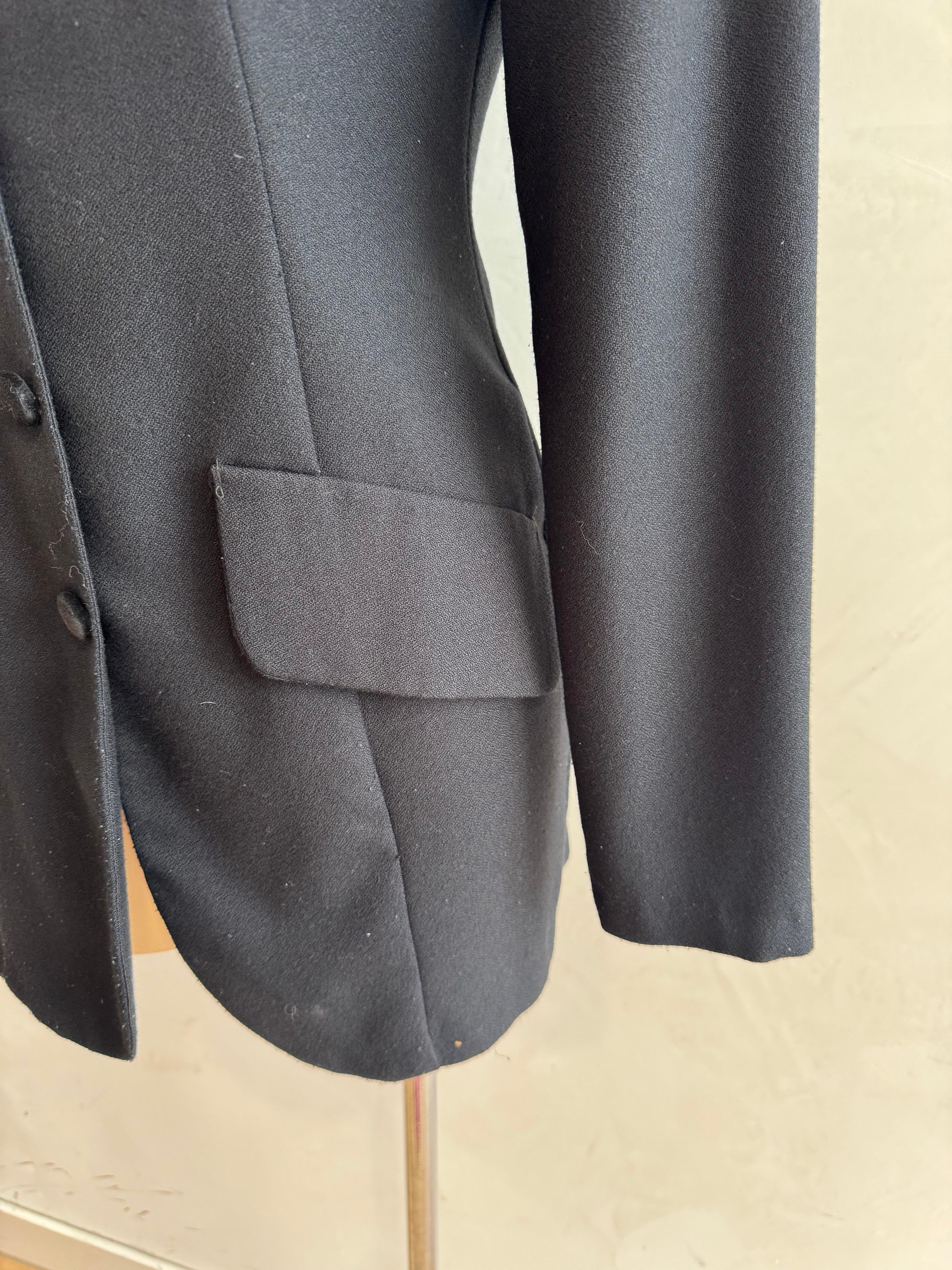 Vintage Marshall Gerald Ashley Black Blazer - size 8 thumbnail 11