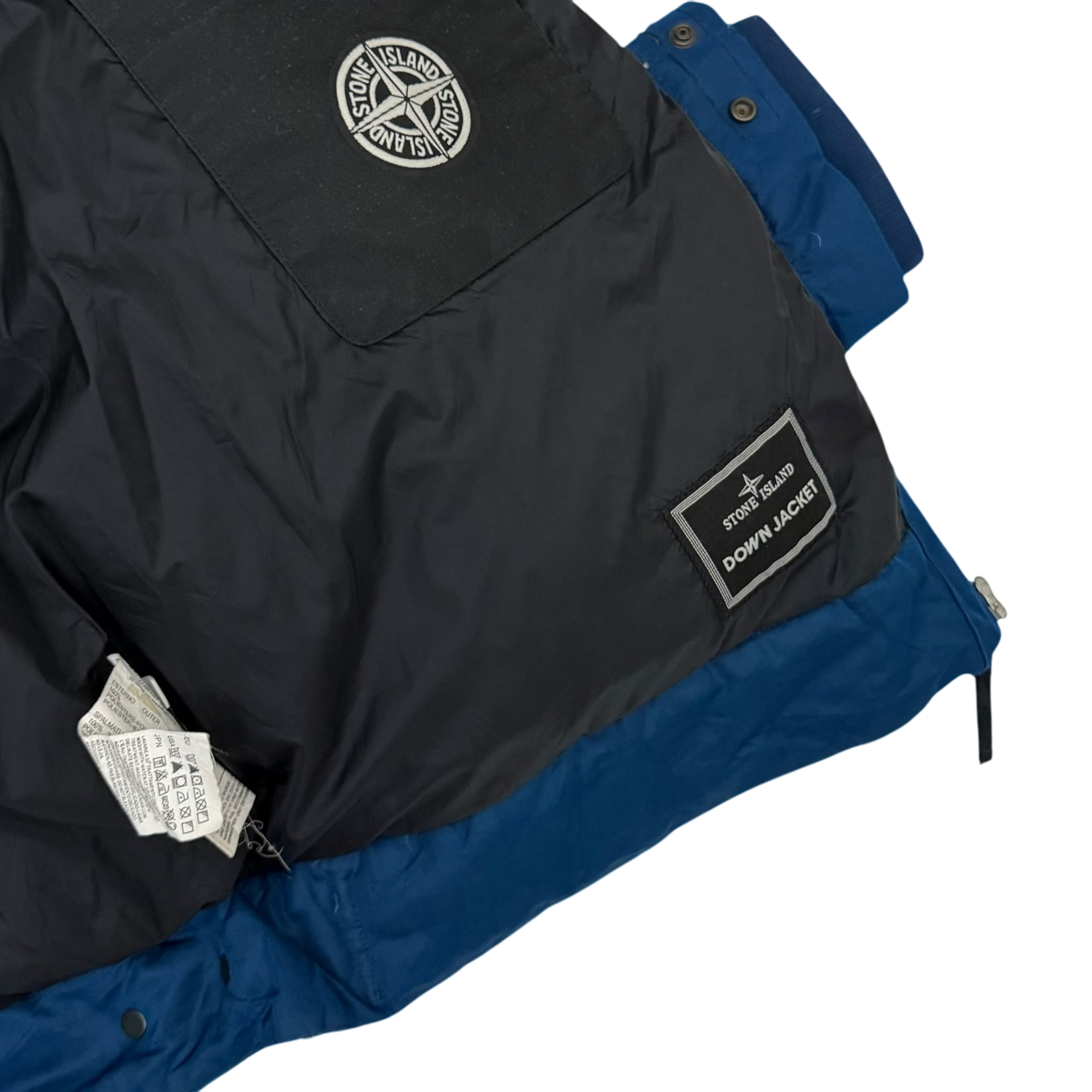 Stone Island AW 2009 Weatherproof Goose Down Jacket Blue (Size XXL) thumbnail 10