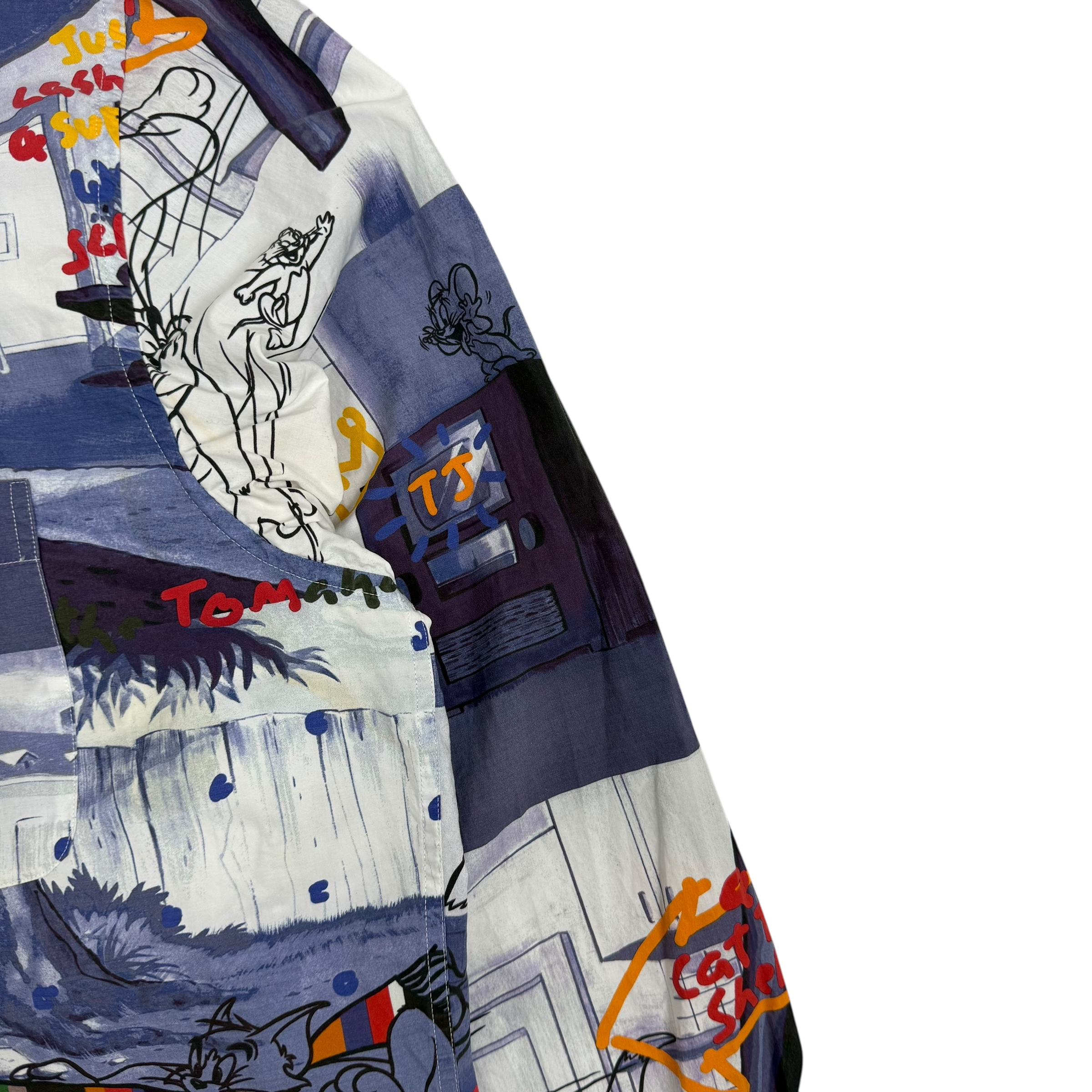 JC de Castelbajac 90s Cartoon Print Shirt (Size XL) thumbnail 5