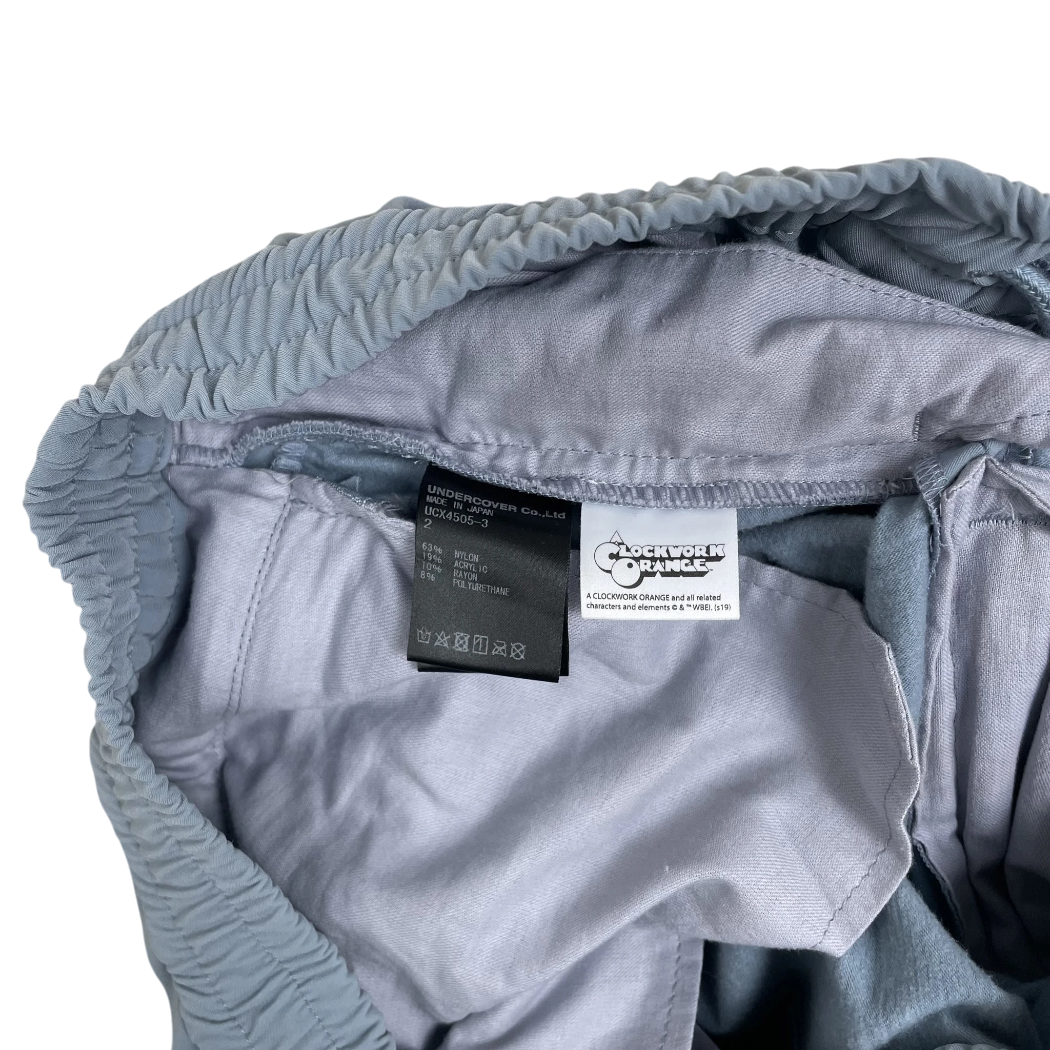 Undercover Jun Takahashi ‘Clockwork Orange’ Graphic Track Pants Baby Blue (Size 2/M) thumbnail 5