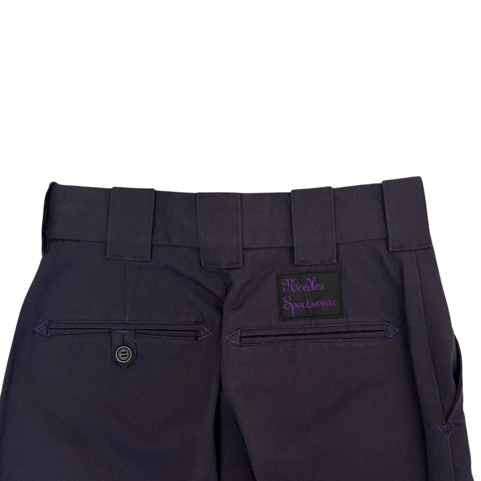 Vintage Needles Sportswear Trousers Purple thumbnail 4