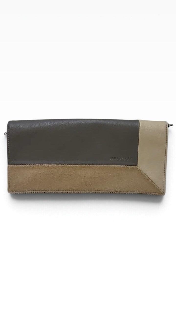 Longchamp Gray Beige Bag thumbnail 3