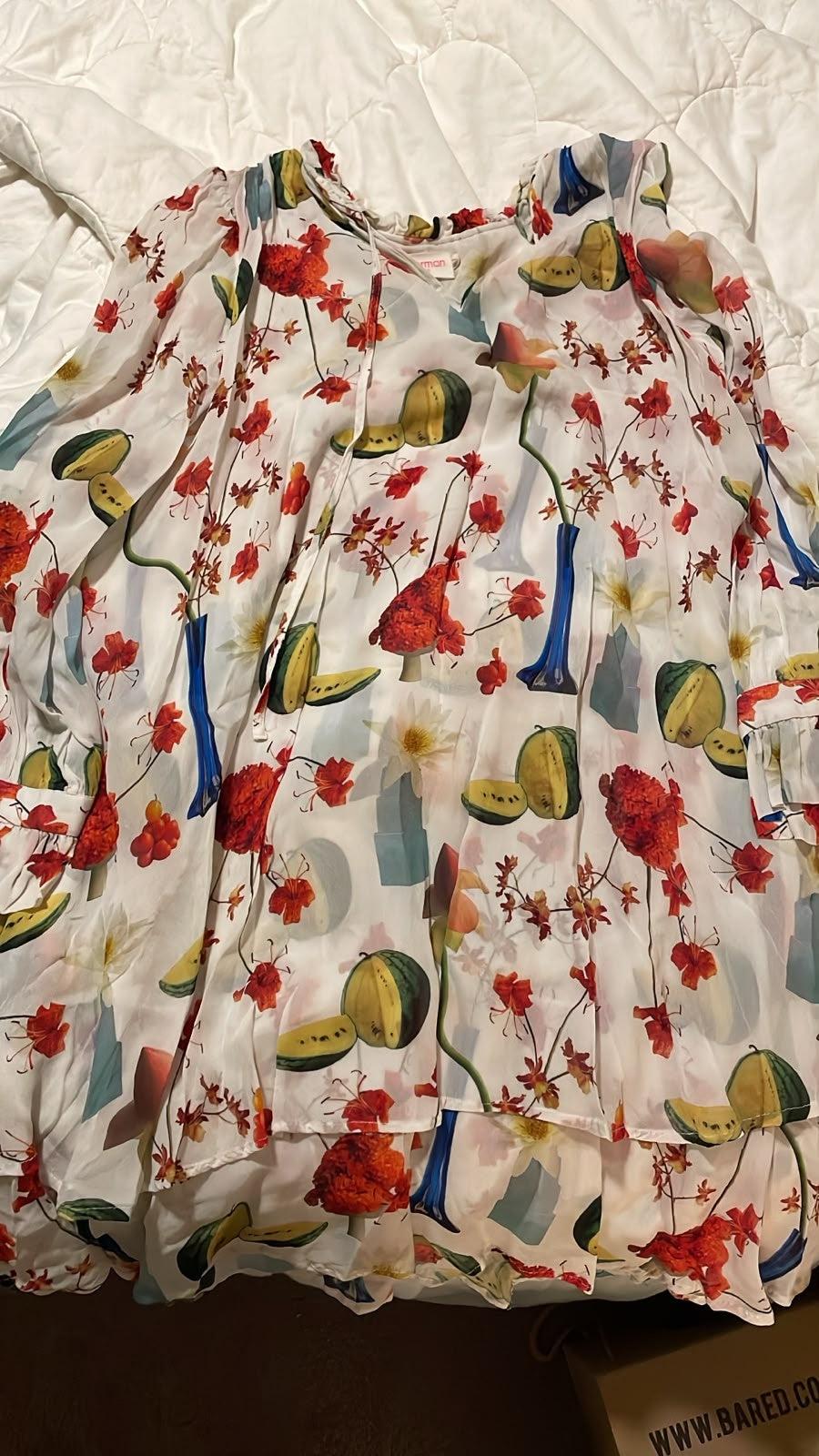 Gorman Multicolour Sheer Layer Dress 10