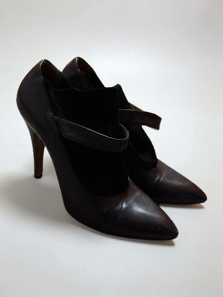 Margiela Black Leather and Suede Ankle Boots (Size EU 40.5) thumbnail 4