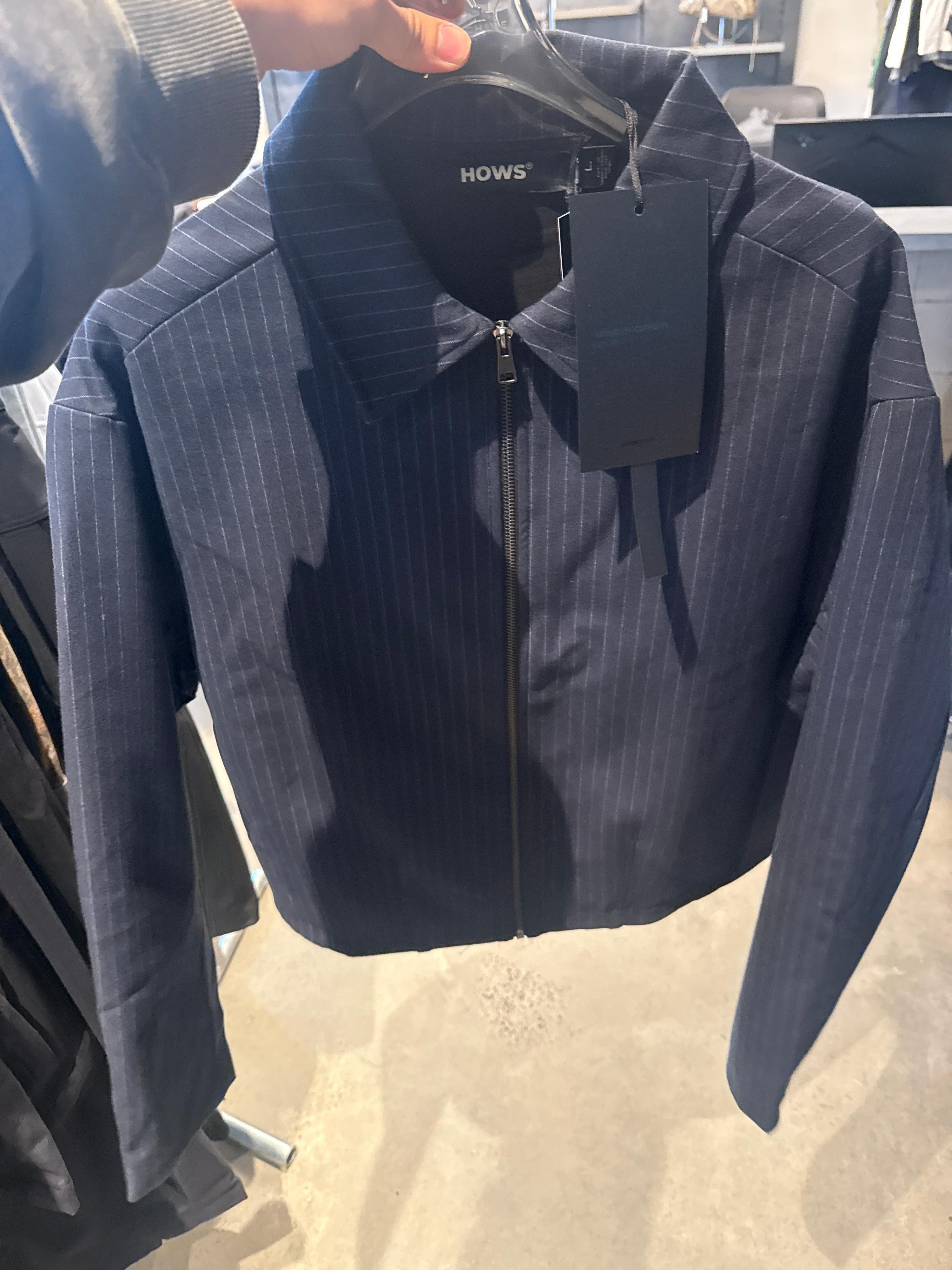 HOWS The Noise Jacket Striped Navy - S