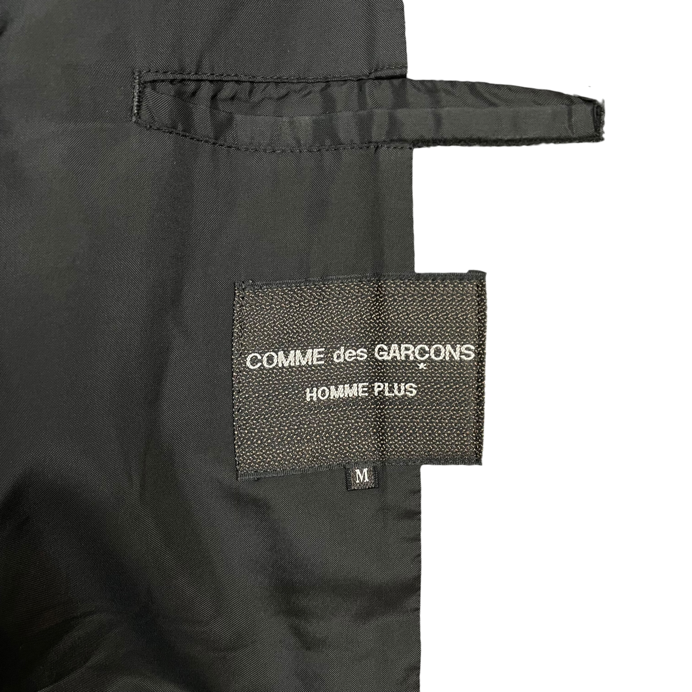 Comme des Garcons Homme Plus AD2005 Wool Coat Black (Size M) thumbnail 3