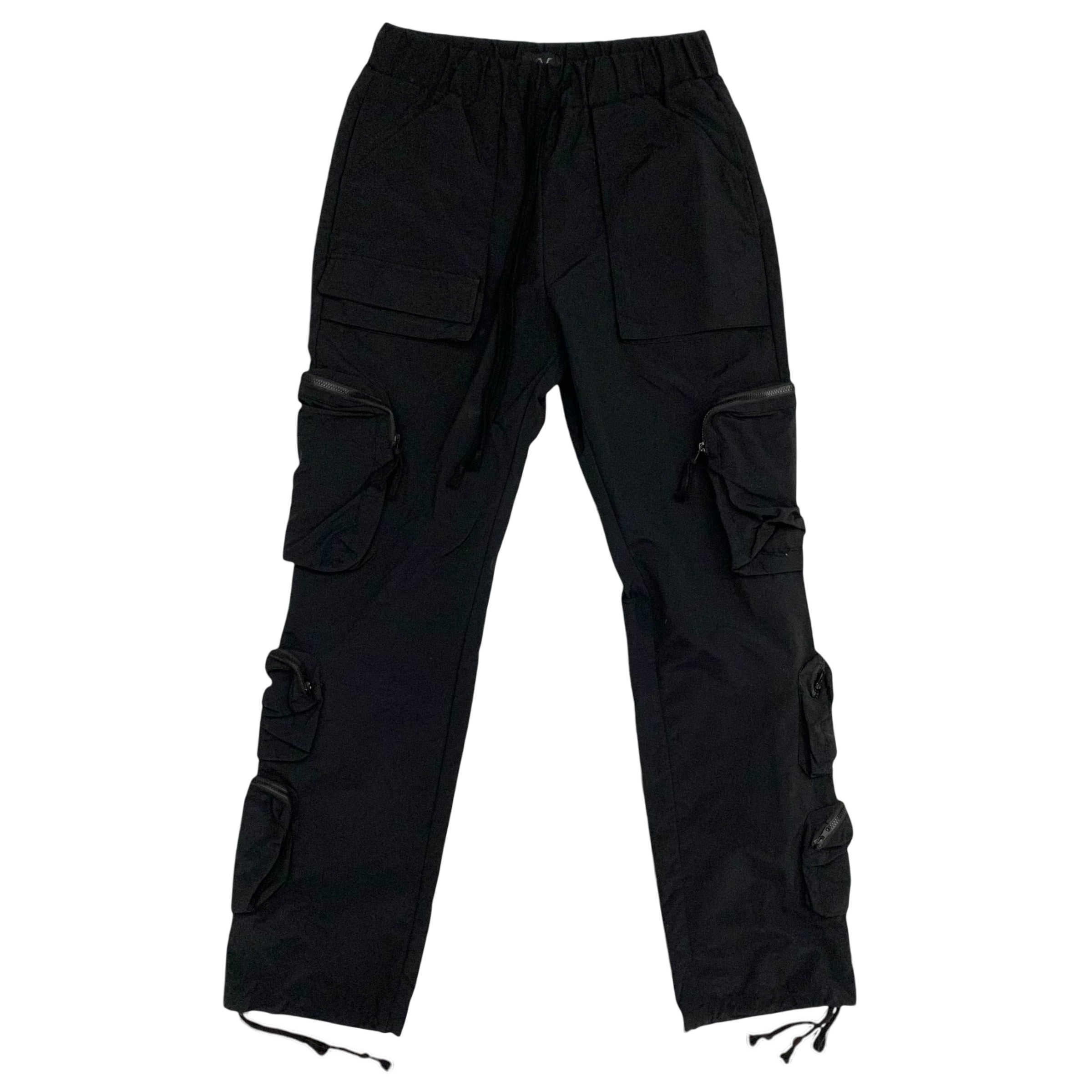 Whoisjacov Six Pocket Cargo Pants Black (Size M)