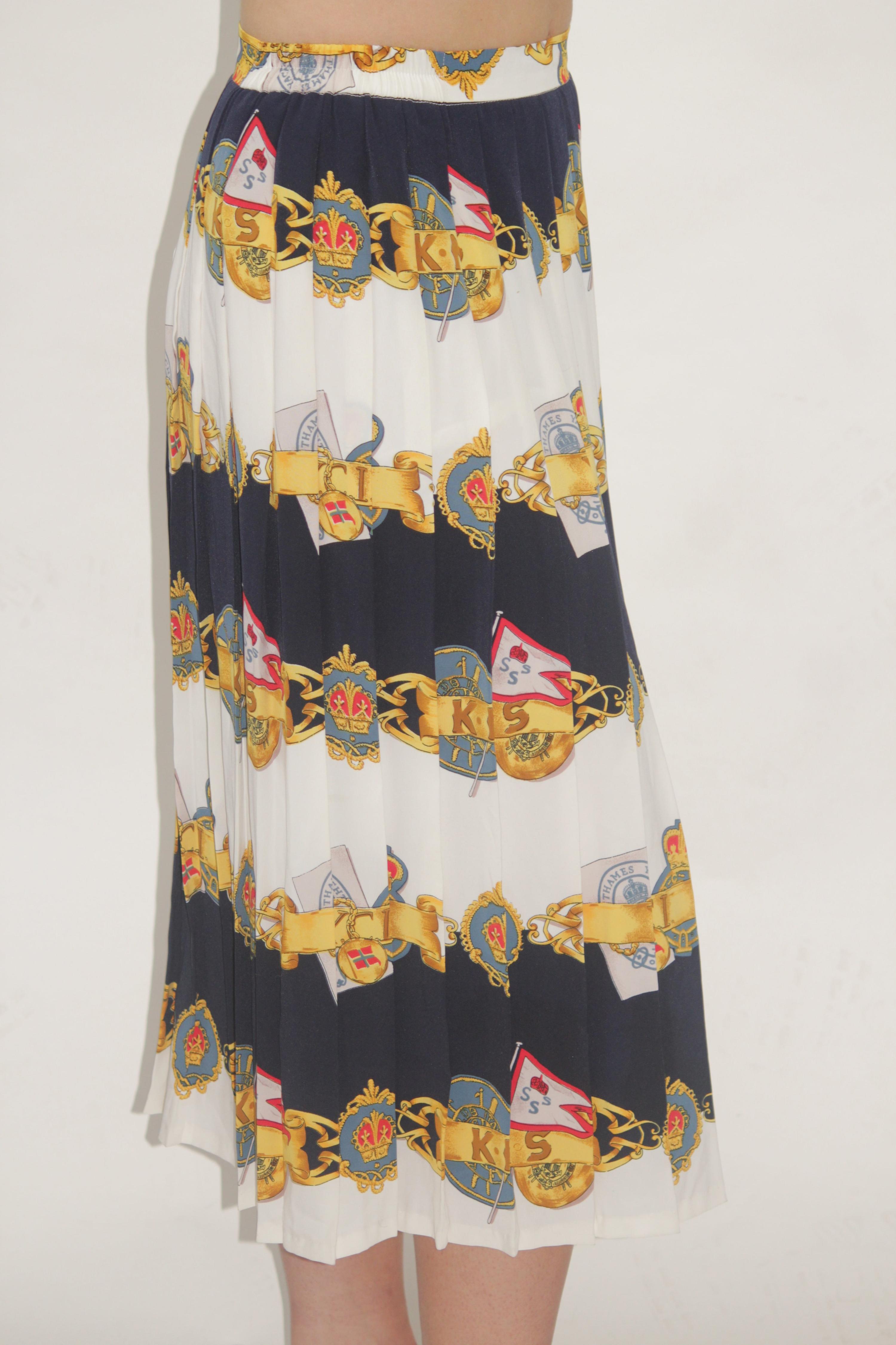 Pleated Midi Skirt thumbnail 2