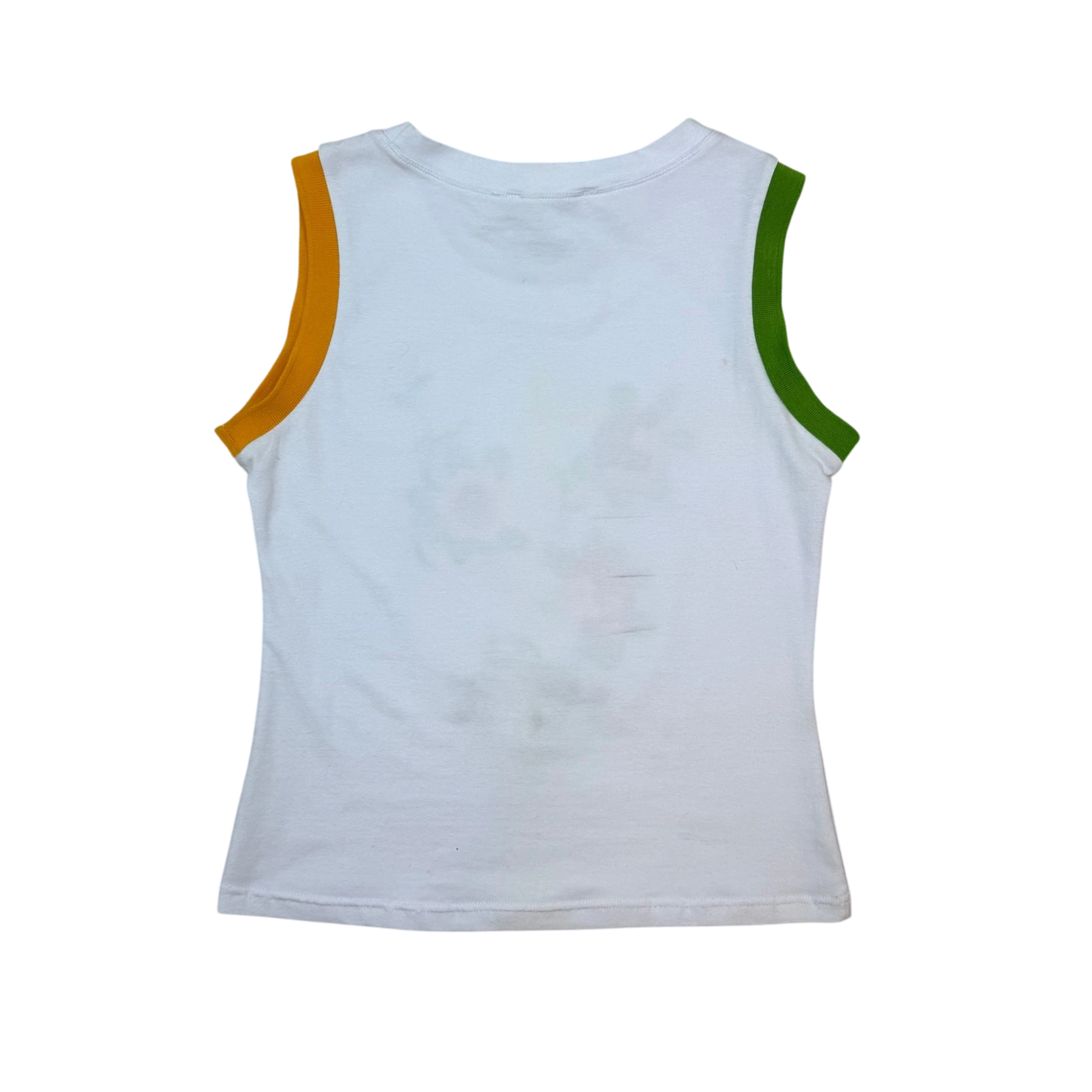 Christian Dior 00s Diamanté Embroidered ‘J’adore Dior’ Tank Top (Size 44) thumbnail 3