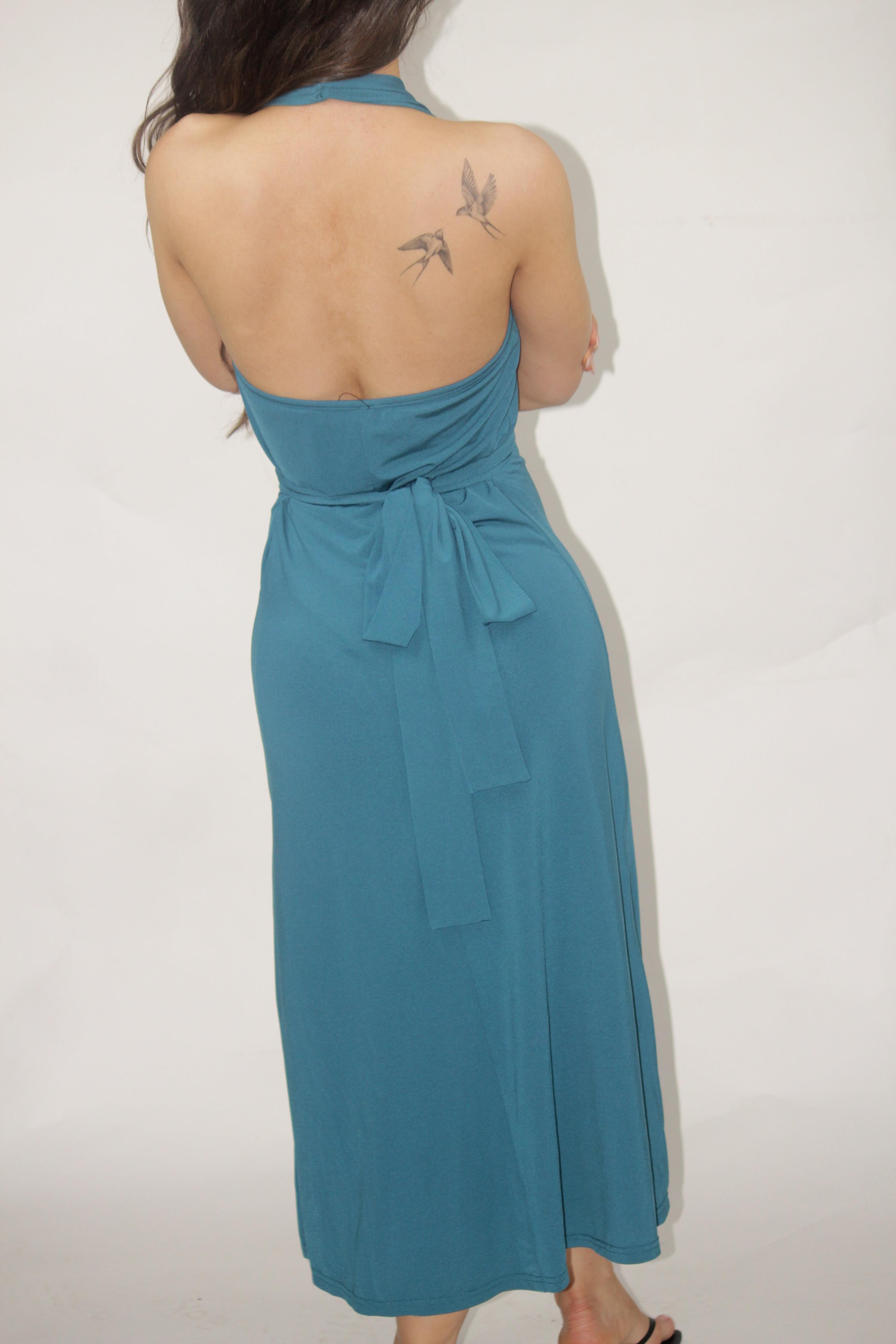 Justibe Yoo Halter Midi Dress thumbnail 3