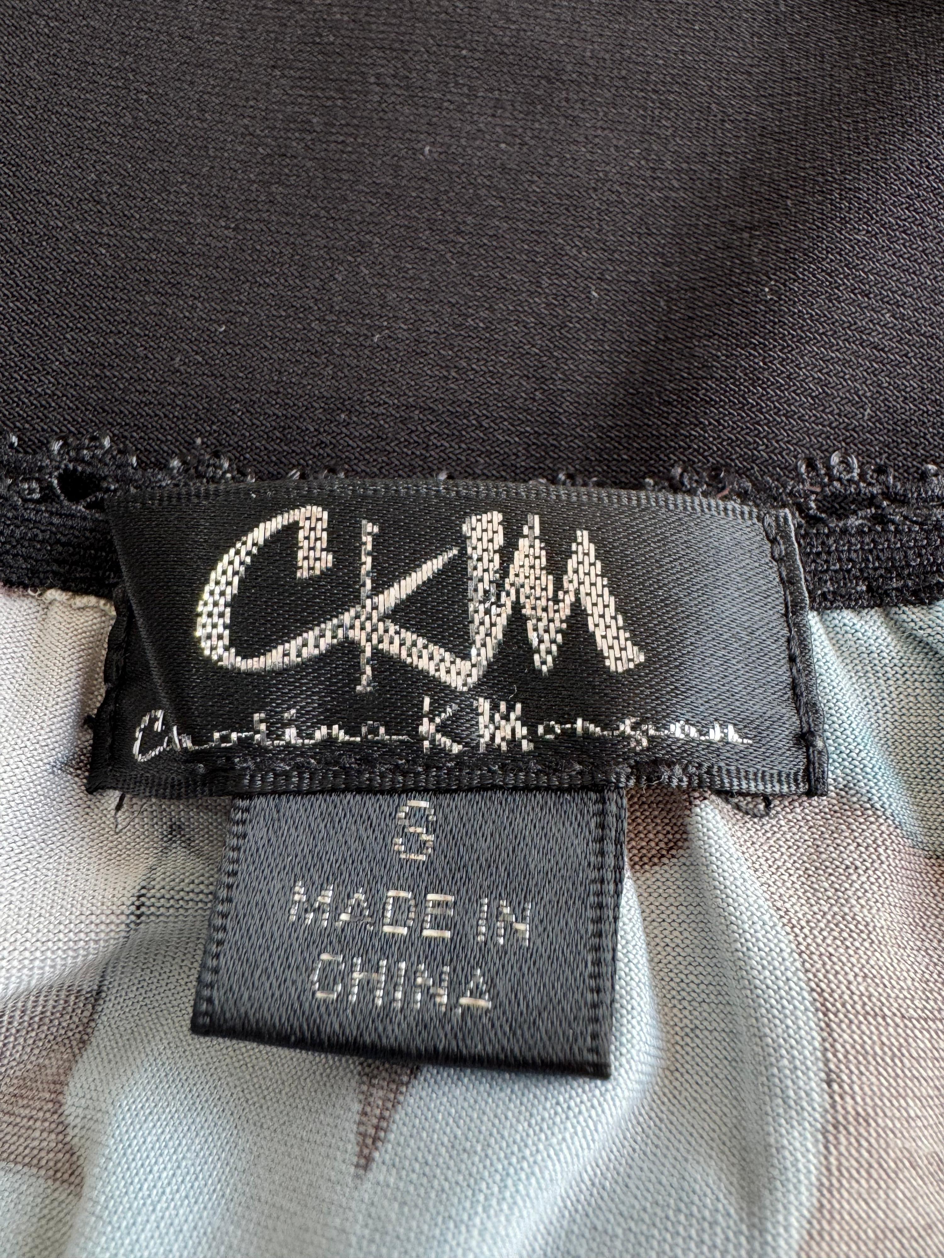 Vintage CKM mesh panel dress - size xs thumbnail 10