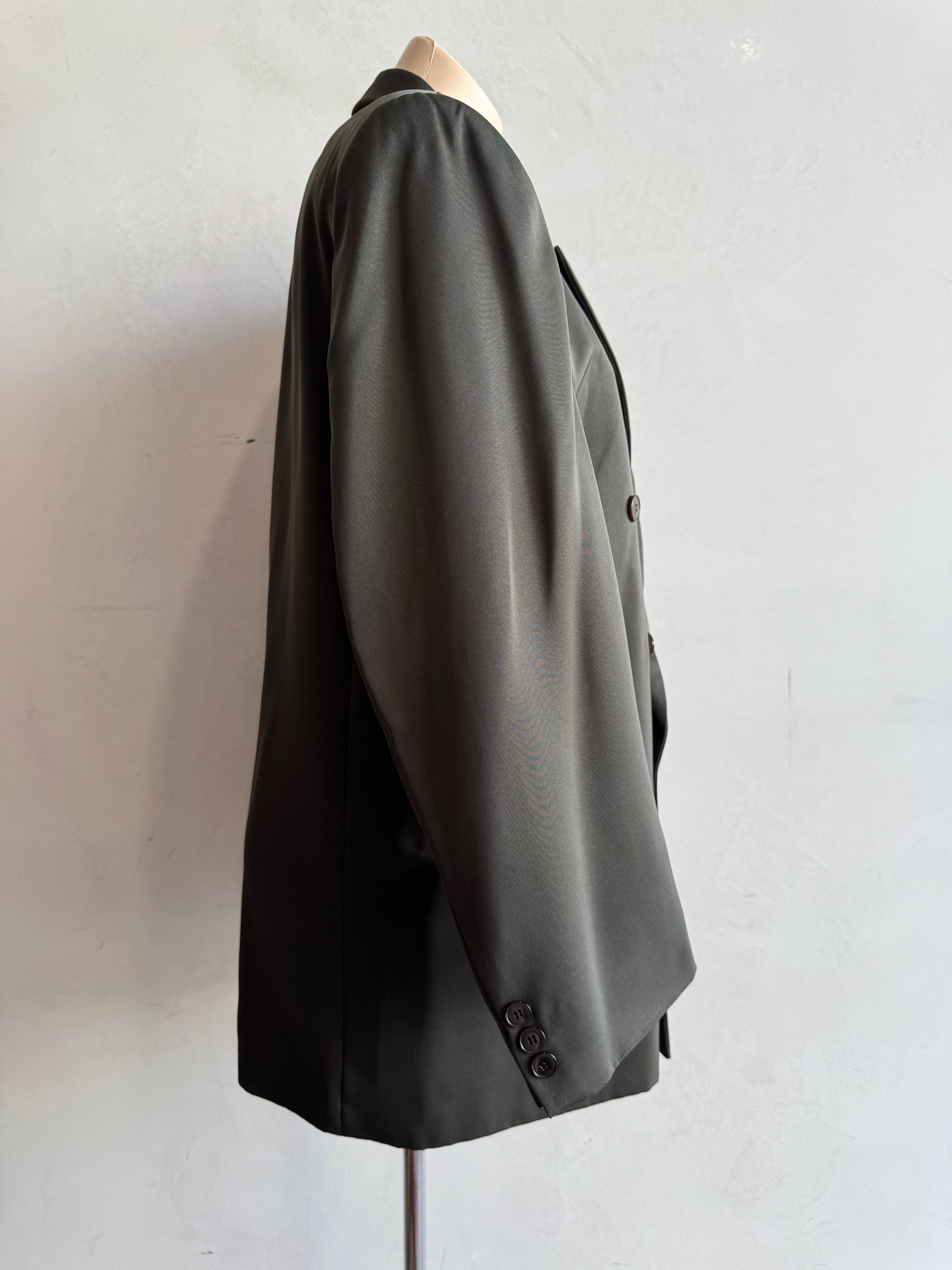 Vintage Pot Olive double breasted blazer - size M/L thumbnail 5