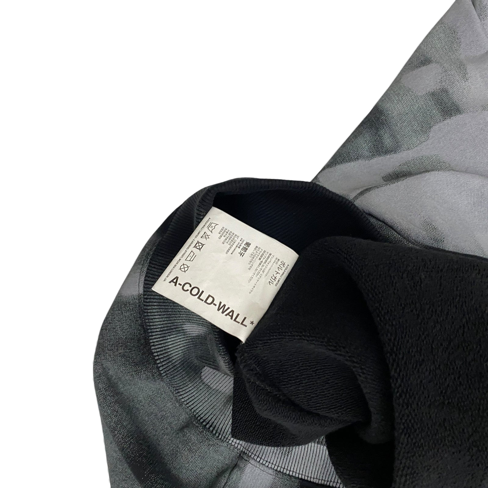 A-COLD-WALL Brush Stroke Hoodie Black/Grey (Fits L-XL) thumbnail 6
