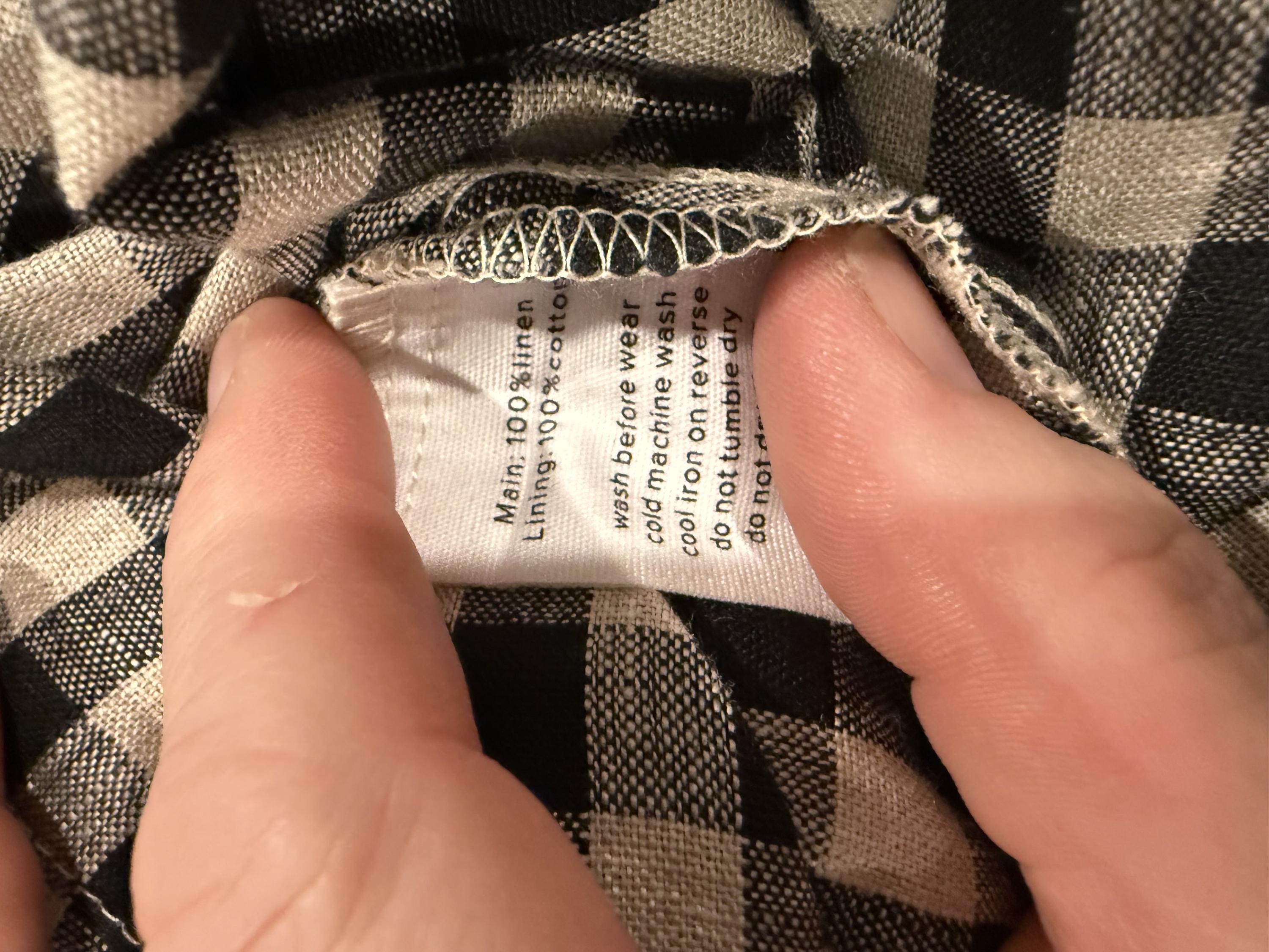 Aere Black & White Wrap Dress 6 thumbnail 4