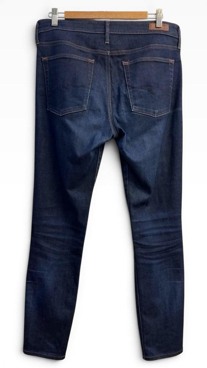 AG - Adriano Goldschmied Blue Farrah Skinny Ankle Jeans thumbnail 4