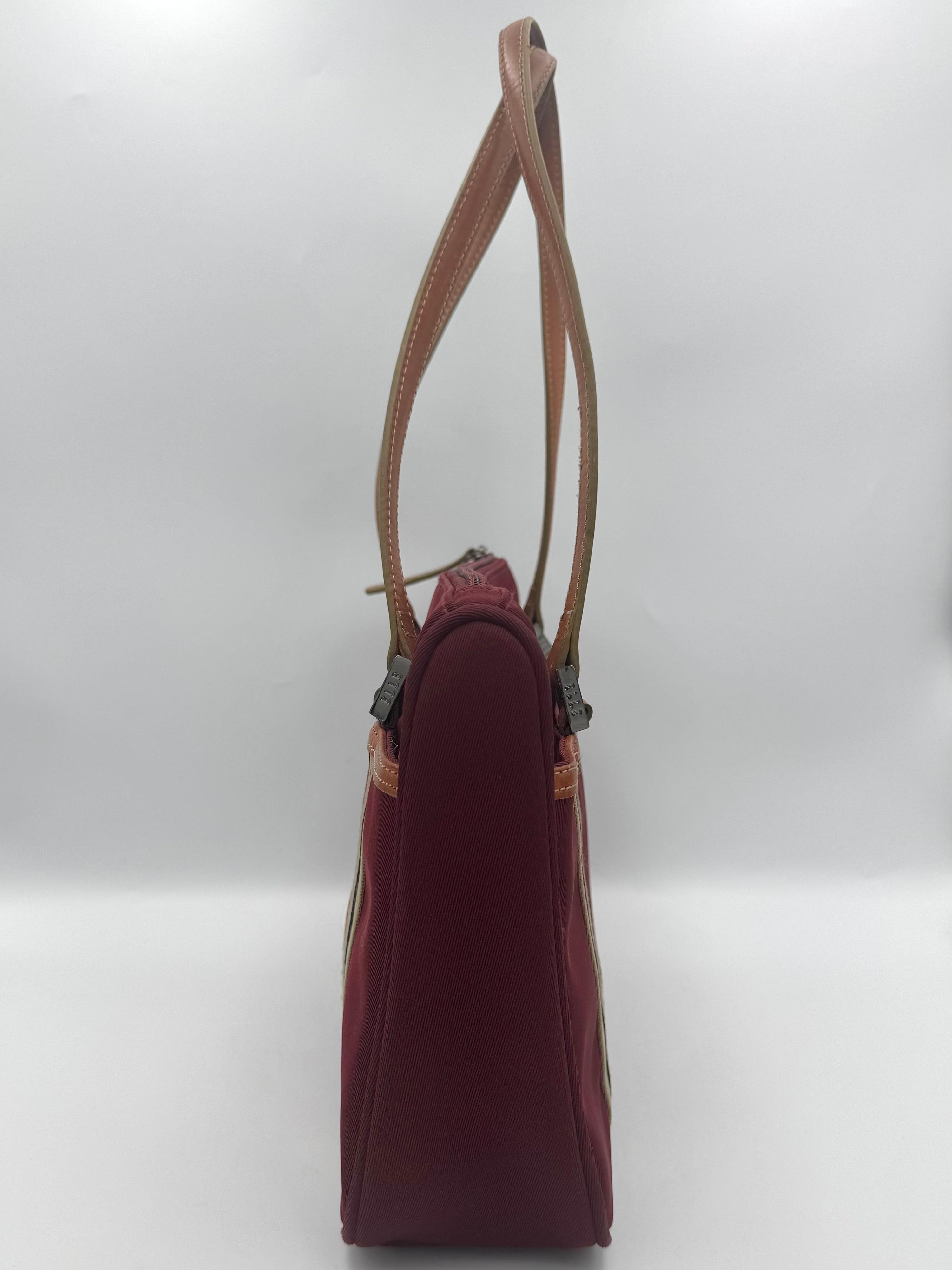Elle Maroon Shoulder Bag thumbnail 10