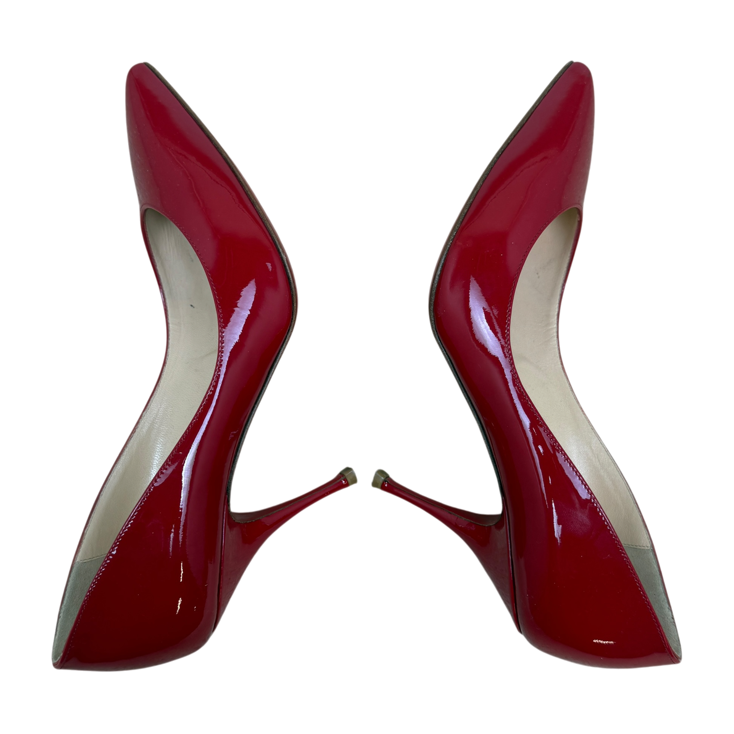 Christian Louboutin Patent Leather Calf Pumps Red (Size EU36) thumbnail 4
