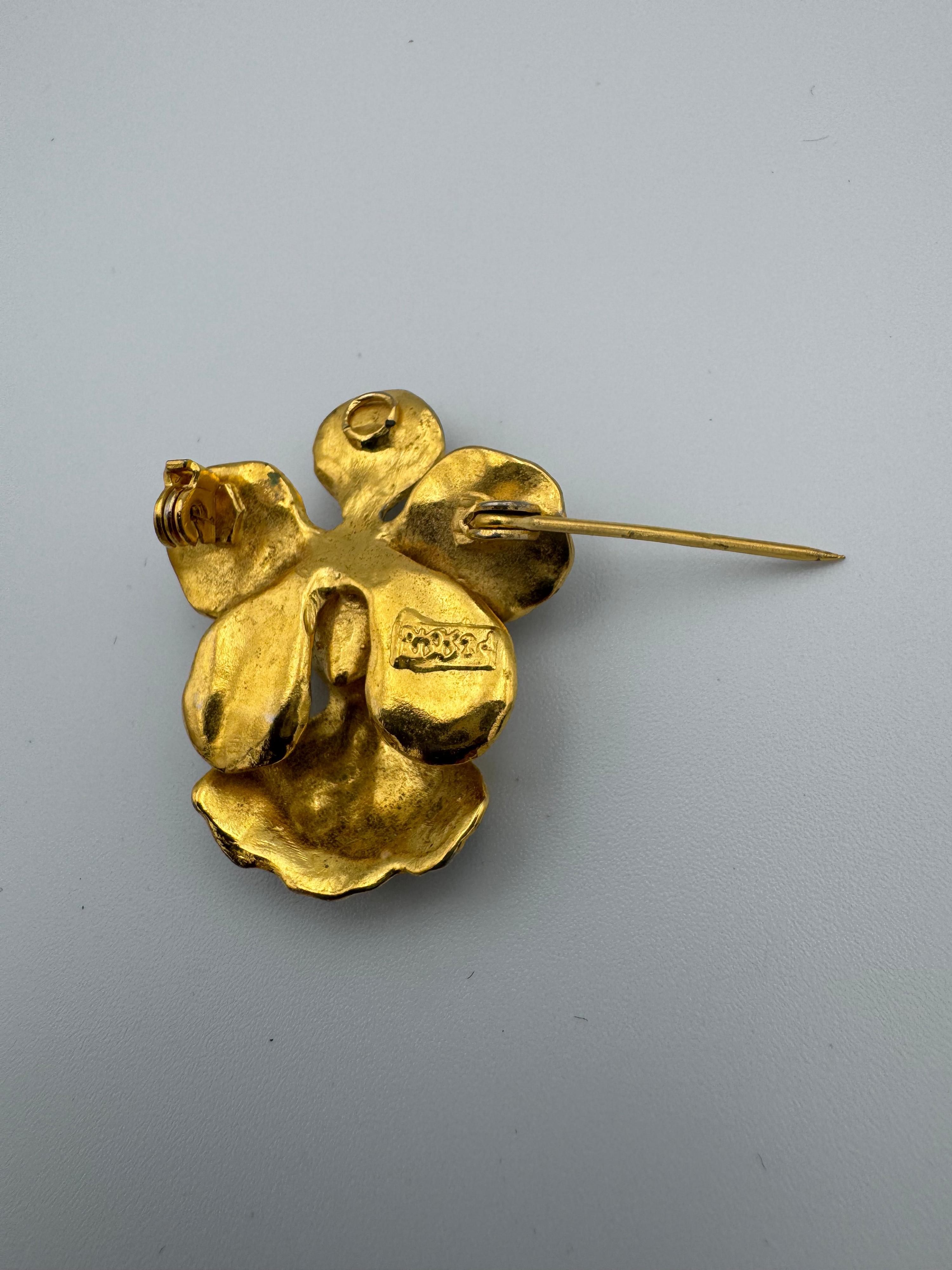 Orchid Brooch thumbnail 5