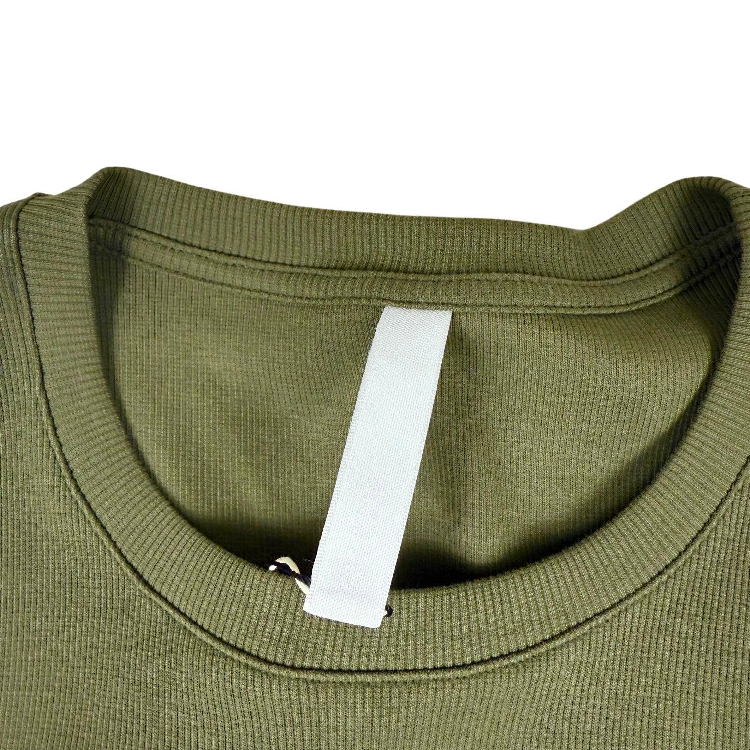 Dion Lee Rib Corset Tank Top Army Green (Fits M-XL Mens) thumbnail 3