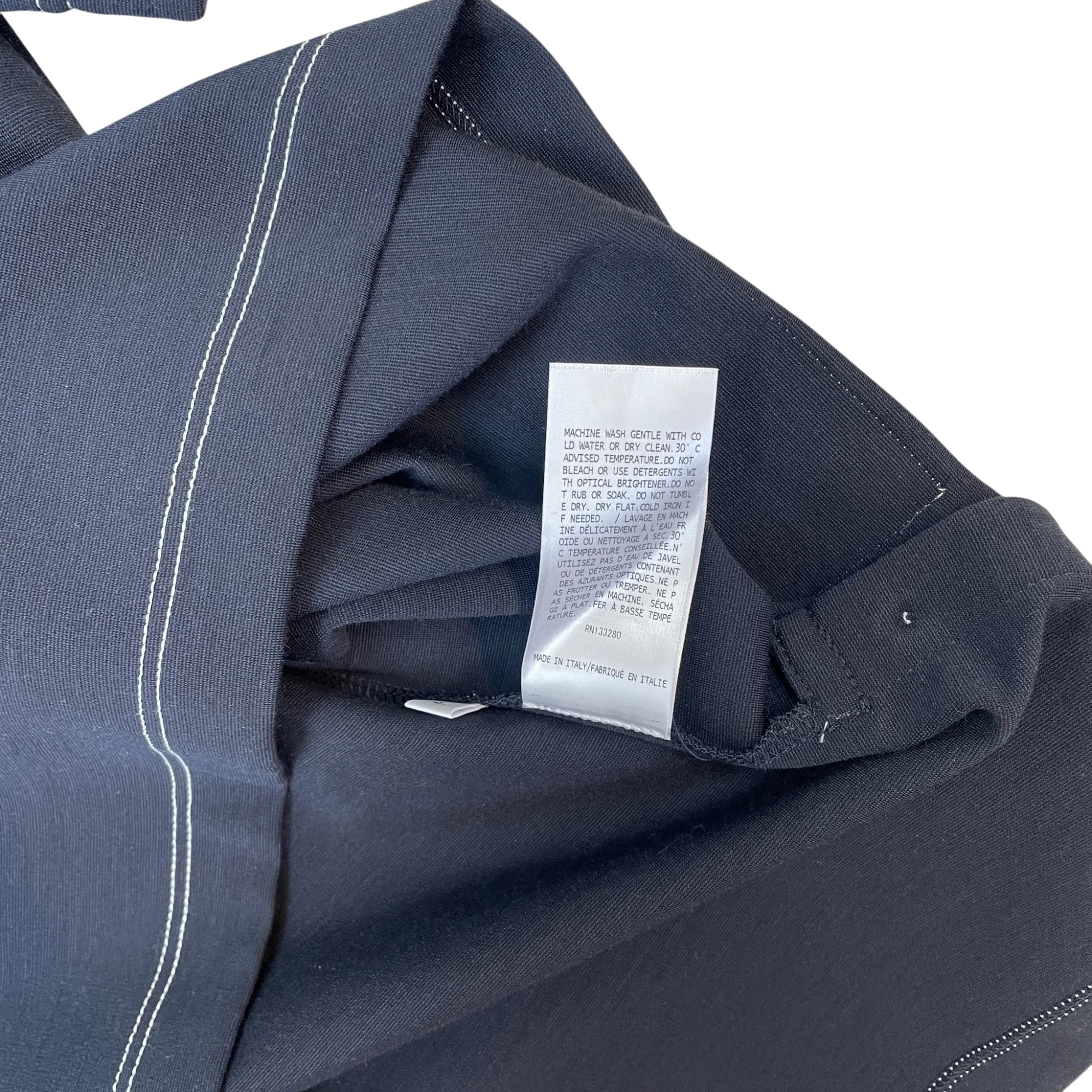 Thom Browne Classic Pique 4-Bar Polo Shirt Navy (Size 4/XL) thumbnail 8