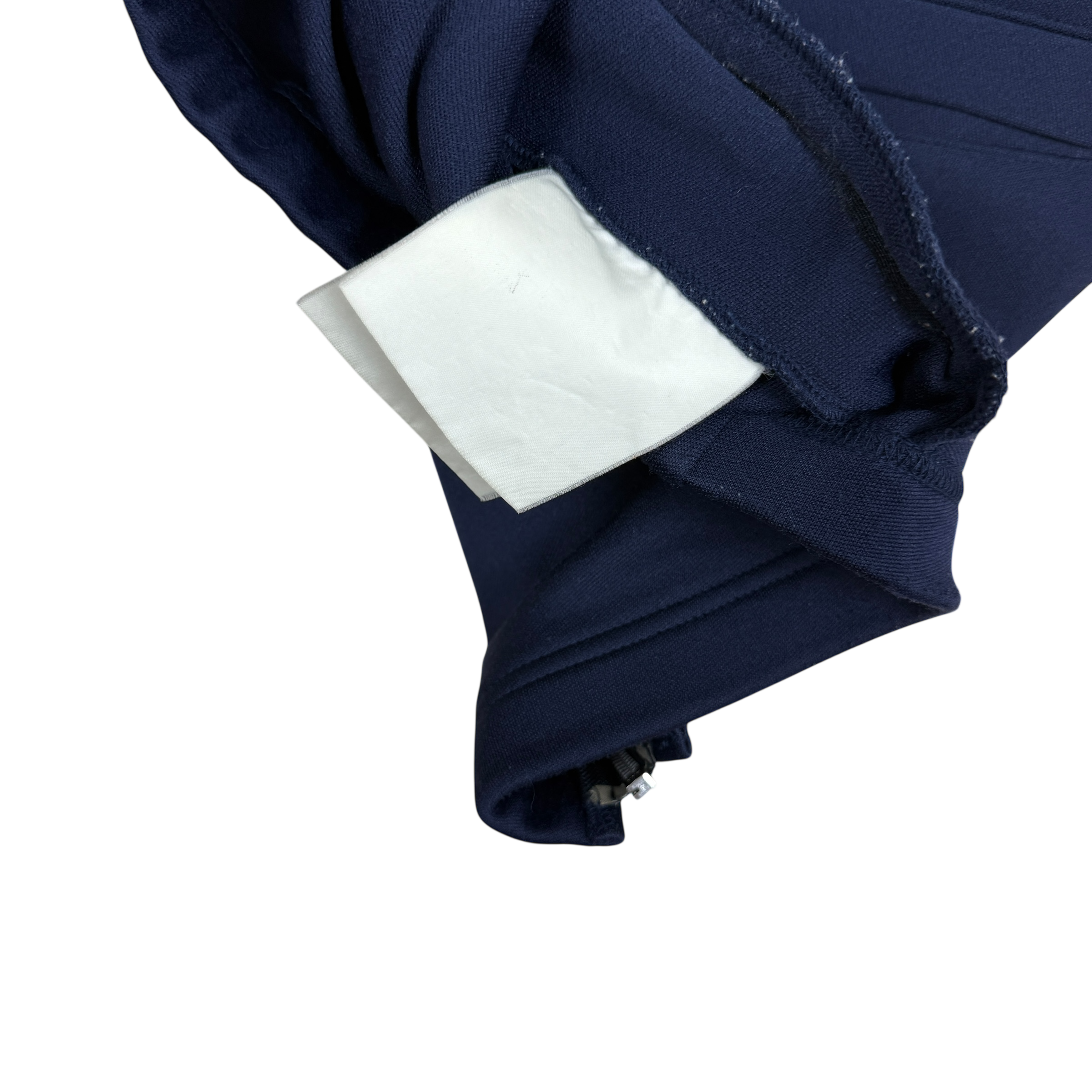 Comme Des Garçons Homme Plus 2004 ‘Permission Stop’ Track Jacket Navy/Cream (Fits S-M) thumbnail 6