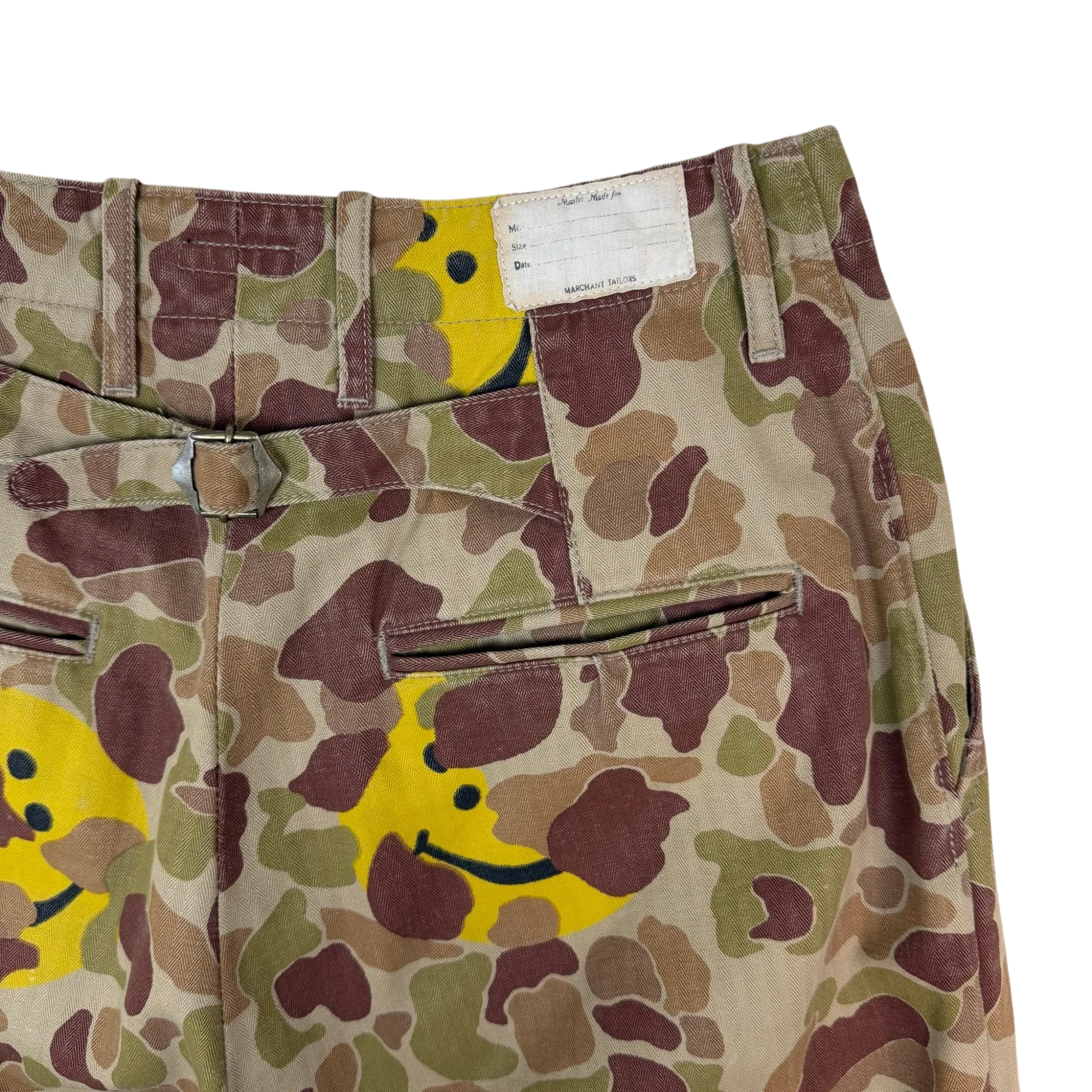 Kapital Herringbone Happy Peek-A-Boo Camouflage Neem Pants Multi (Size 1/S) thumbnail 6