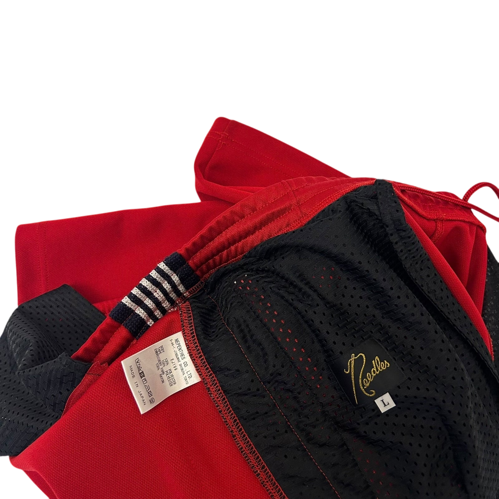 Needles Poly Smooth Track Pants Red/Black (Size L) thumbnail 4