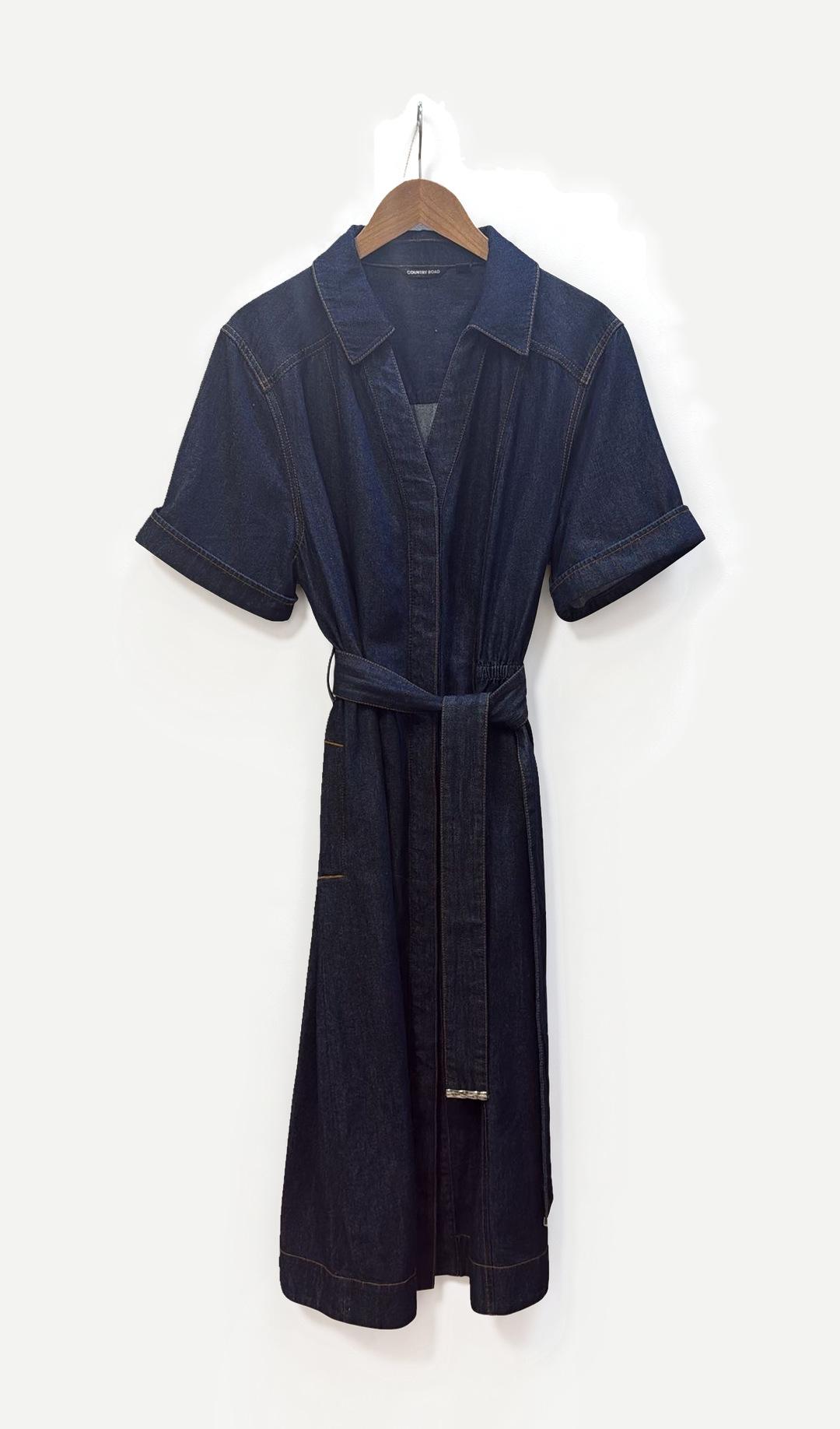 Country Road Blue Denim Dress 10