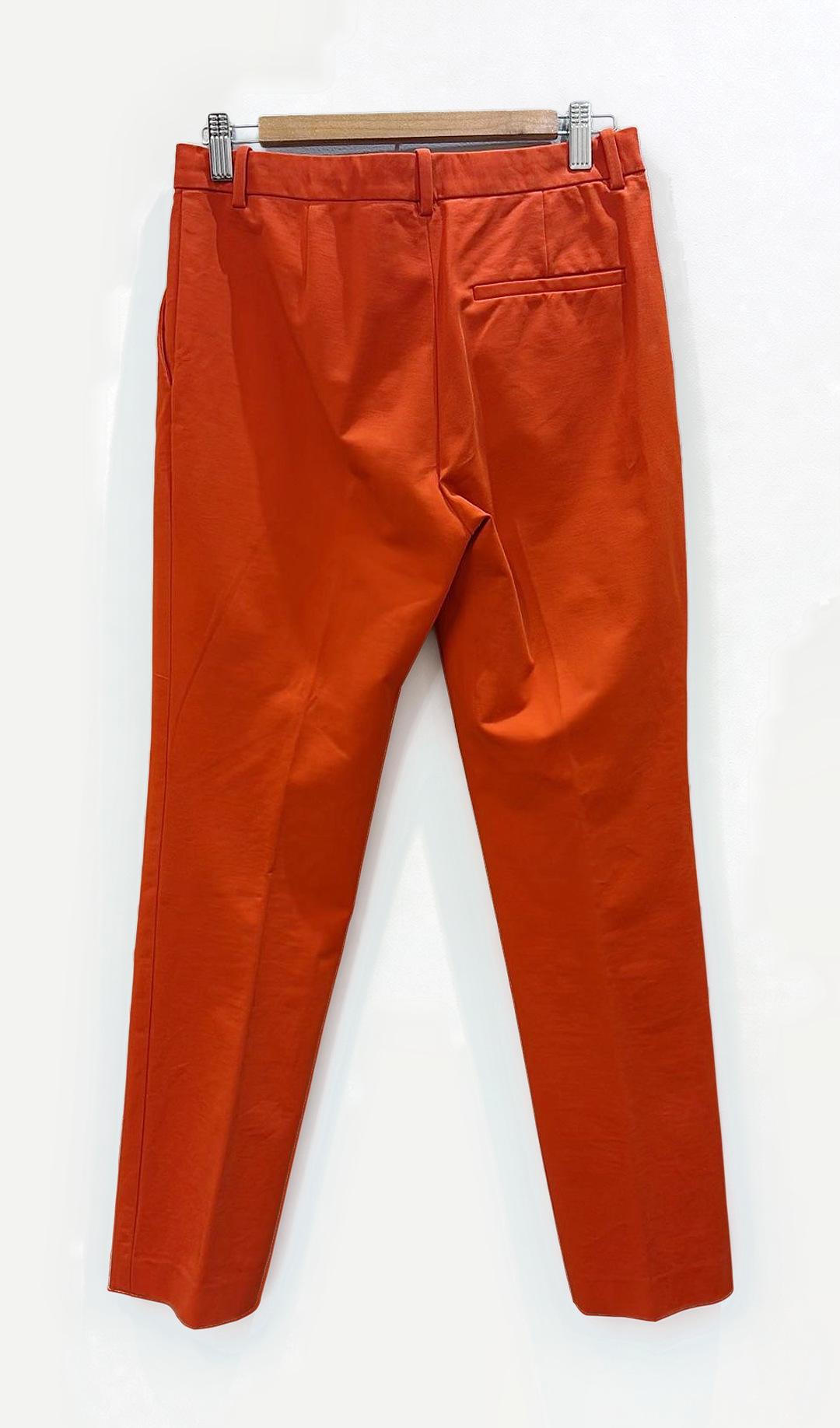 Theory Orange Pants 4 thumbnail 4