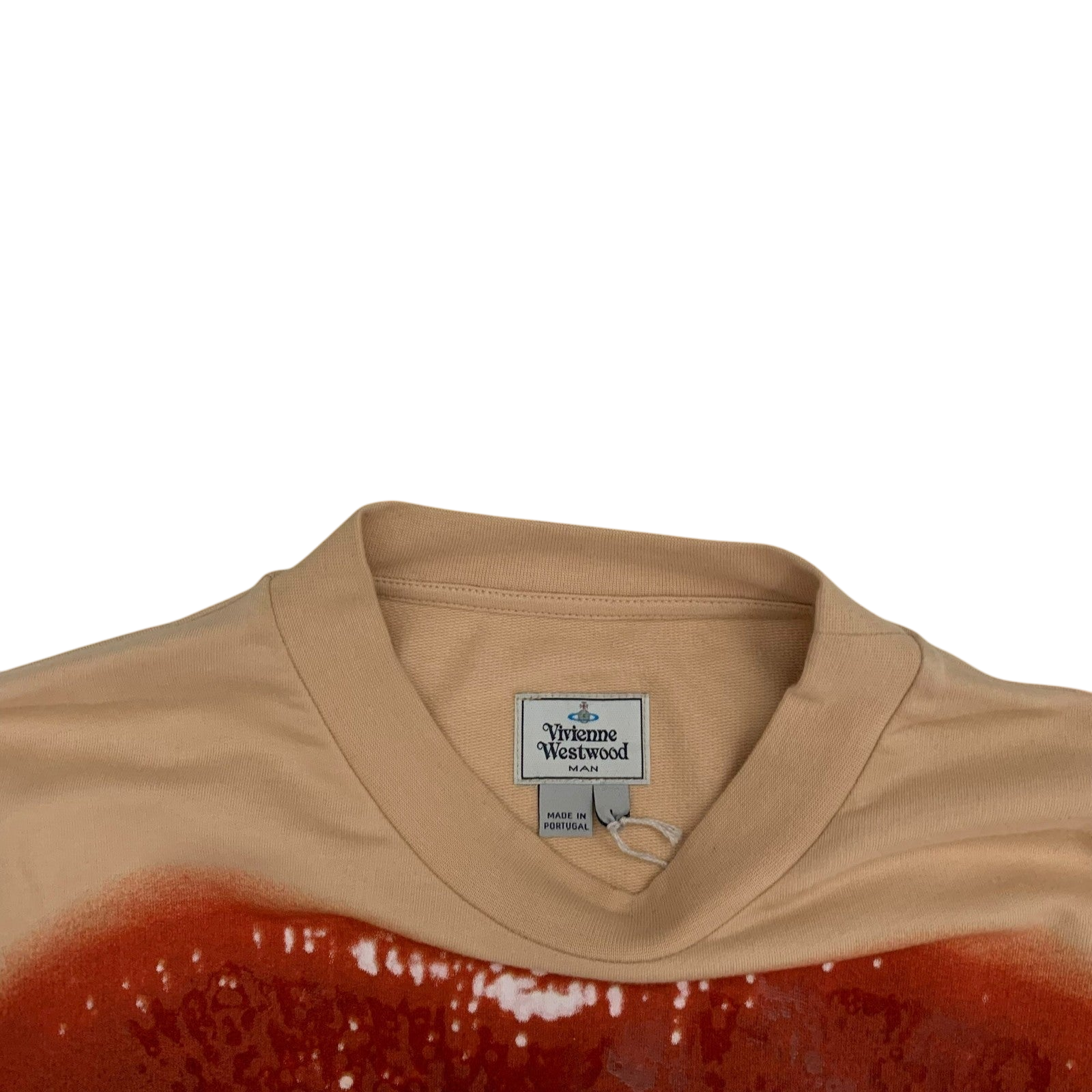 Vivienne Westwood Lip Print Sweatshirt Nude (Fits M-L) thumbnail 5
