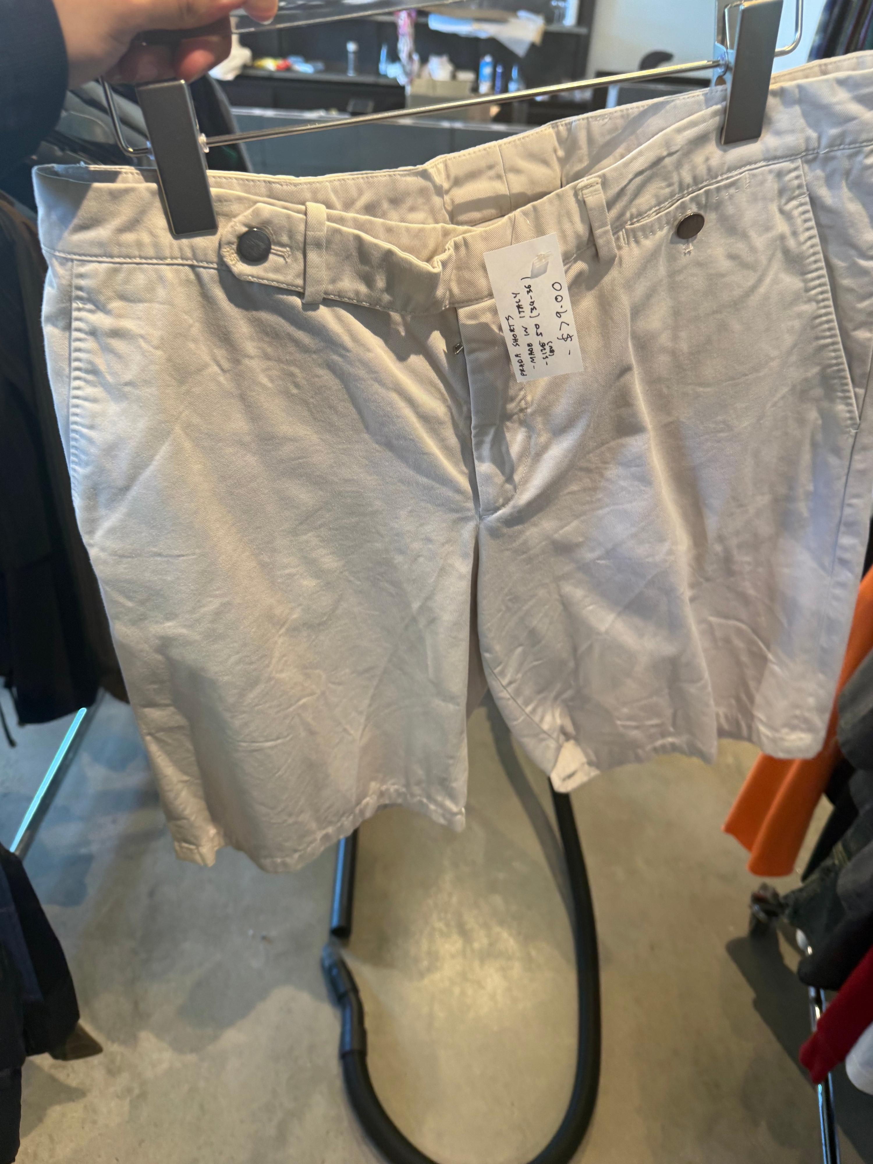 Prada Shorts (Size 50 / Fits 34–36)