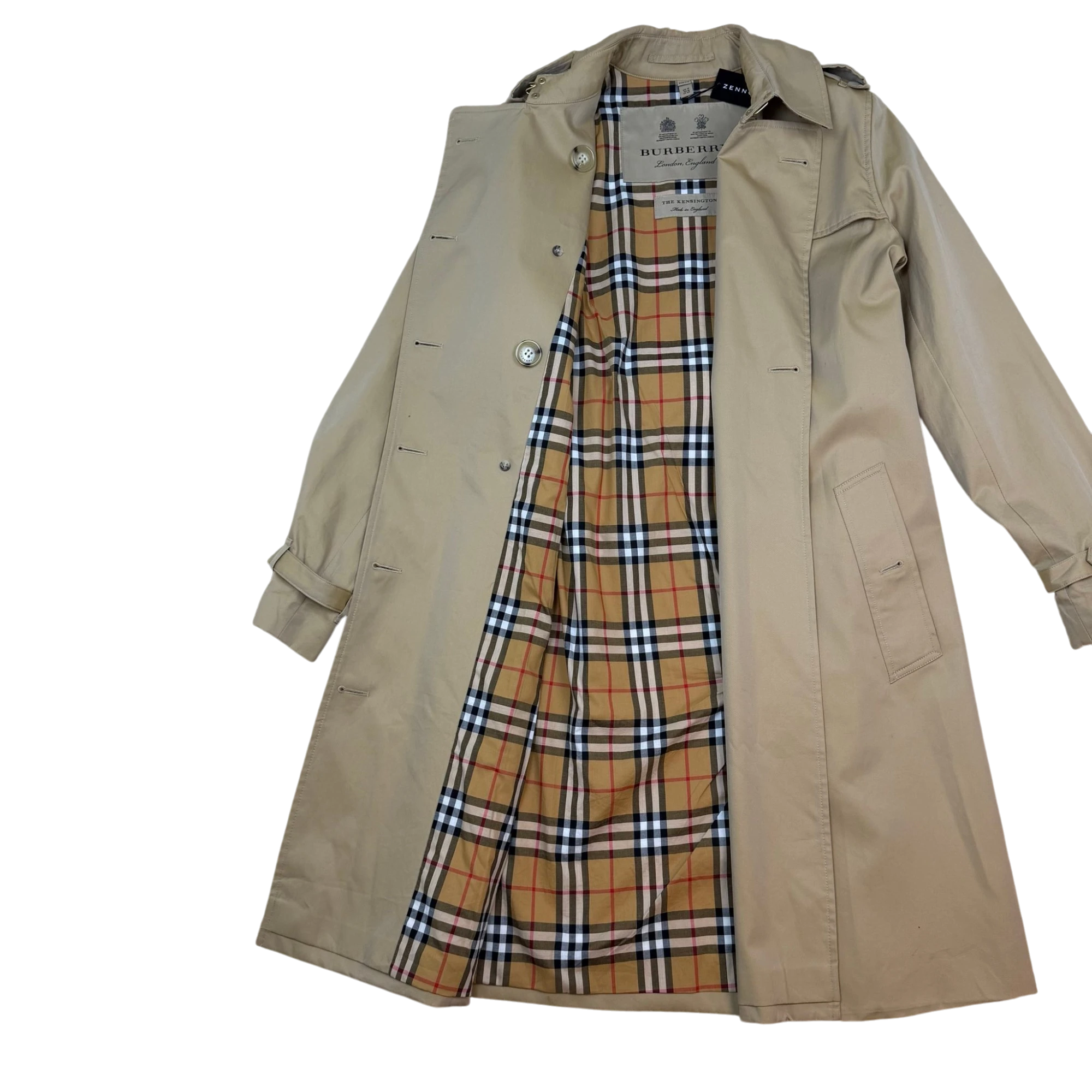 Burberry Prorsum Reissued Waxed Garbadine Oversized Car Coat (Fits M-L) thumbnail 2