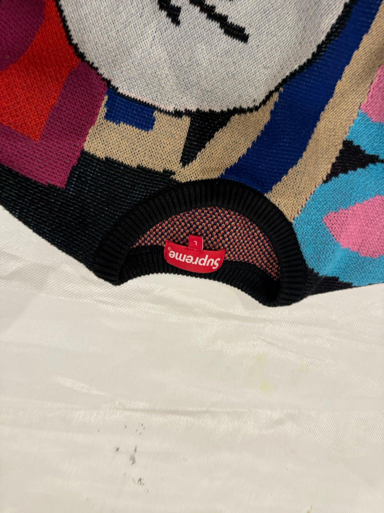 Supreme FW20 Smurfs Knit Sweater (Size L) thumbnail 2