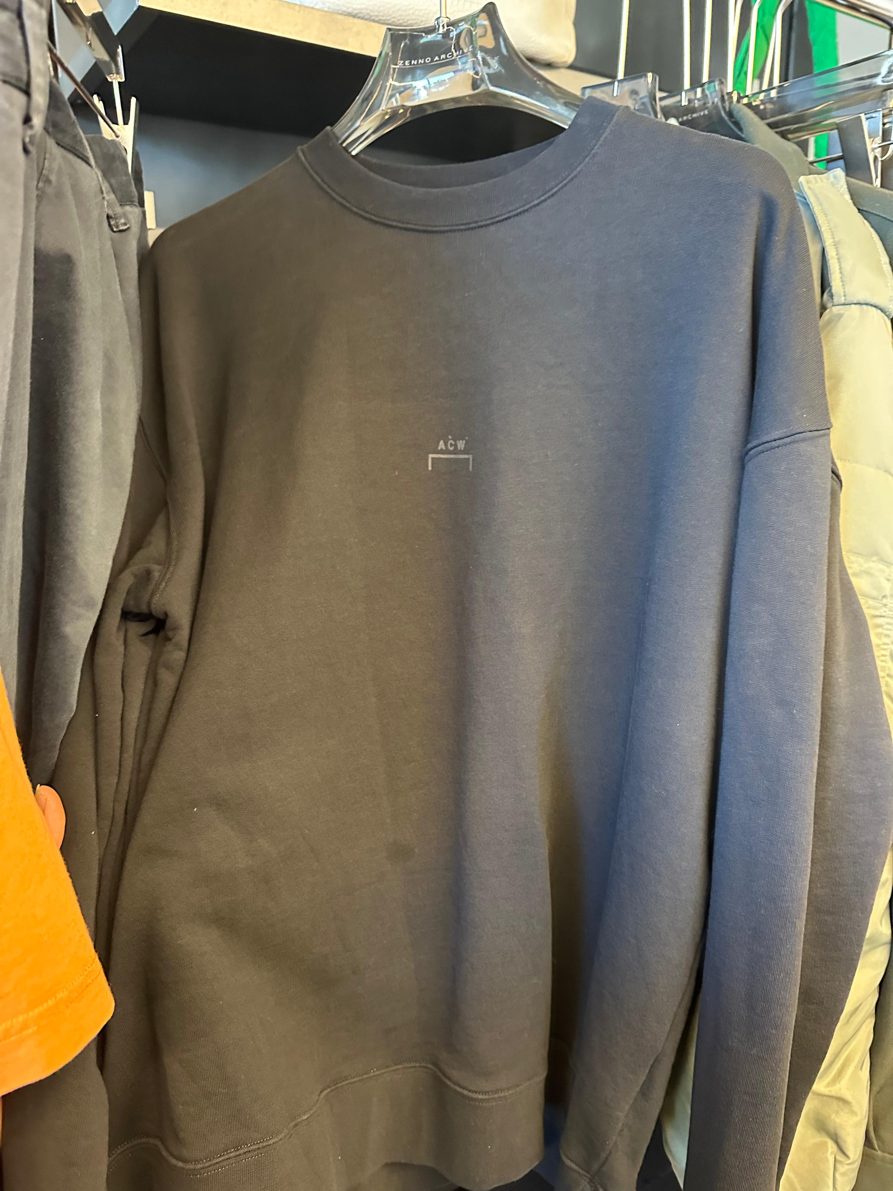 A-COLD-WALL* (ACW) Logo Sweater Black (Size XL)