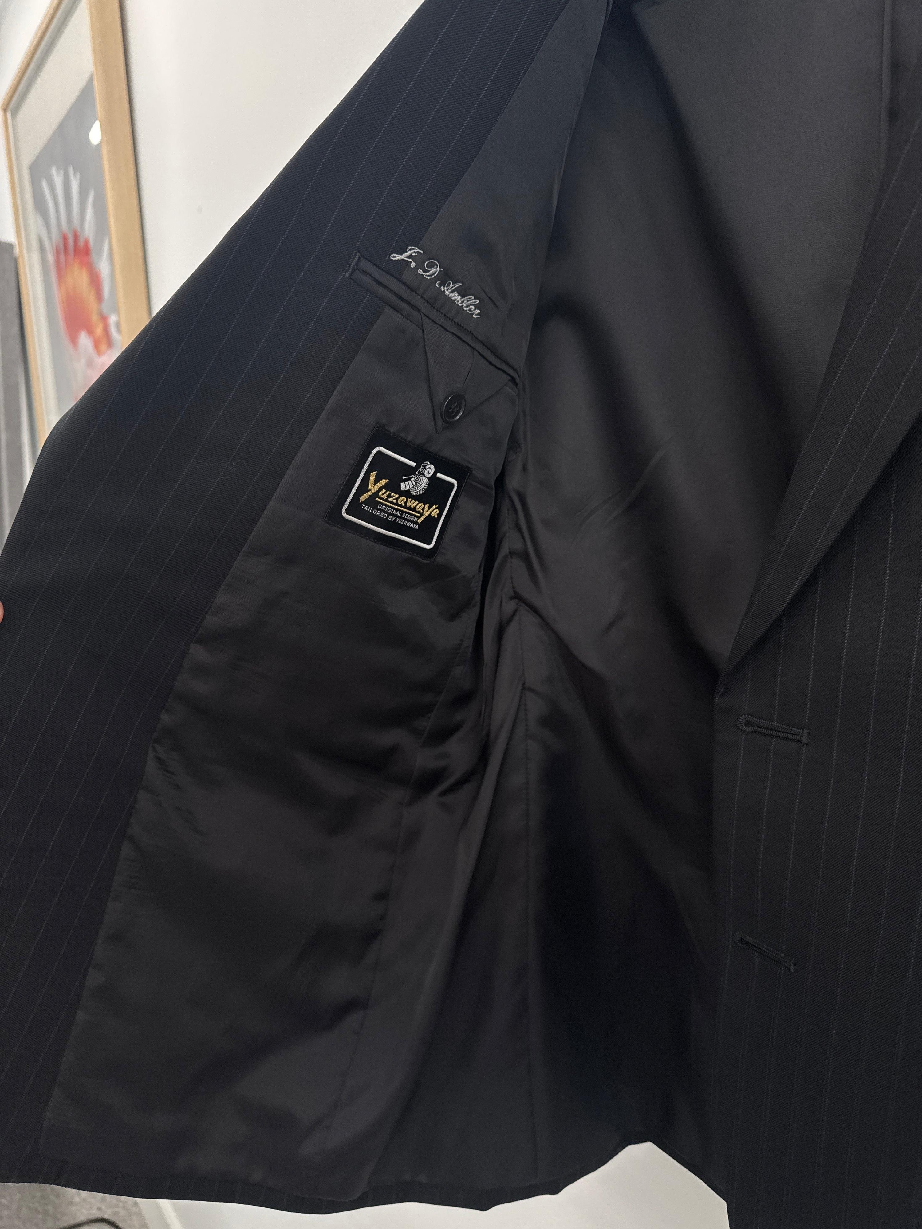 YUZAWAYA Black Striped Blazer S/B - Size M/L thumbnail 5