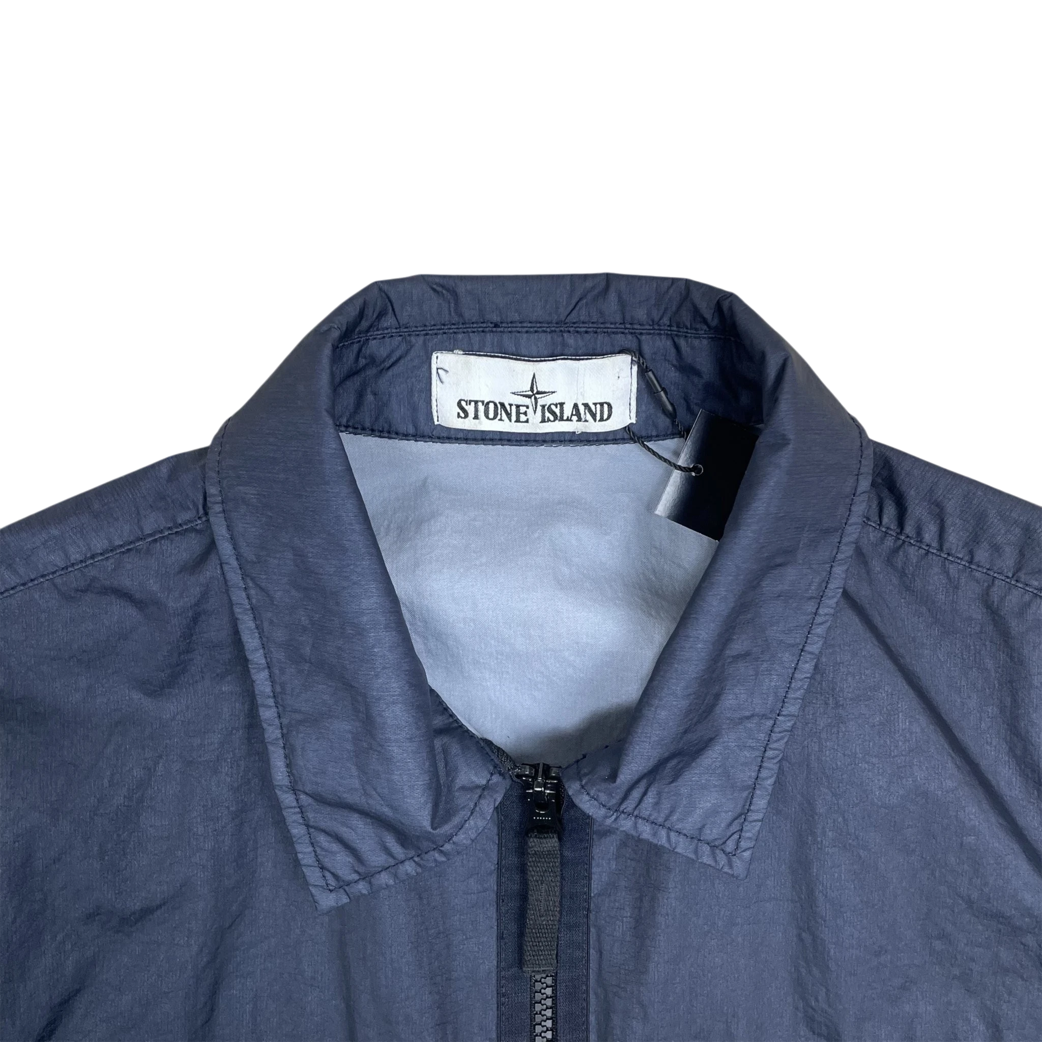 Stone Island Membrana 3L TC Multi Pocket Zip Overshirt/Jacket Navy (Size M) thumbnail 2