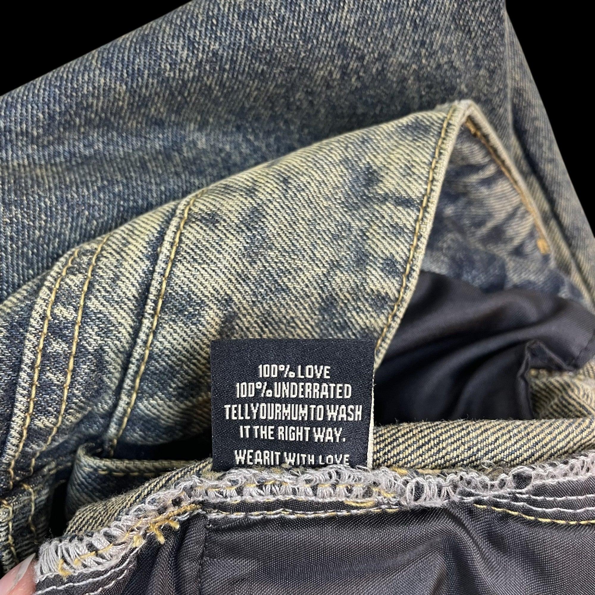 NO/FAITH STUDIOS Heavy Wave Jeans Blue (Size L) thumbnail 4